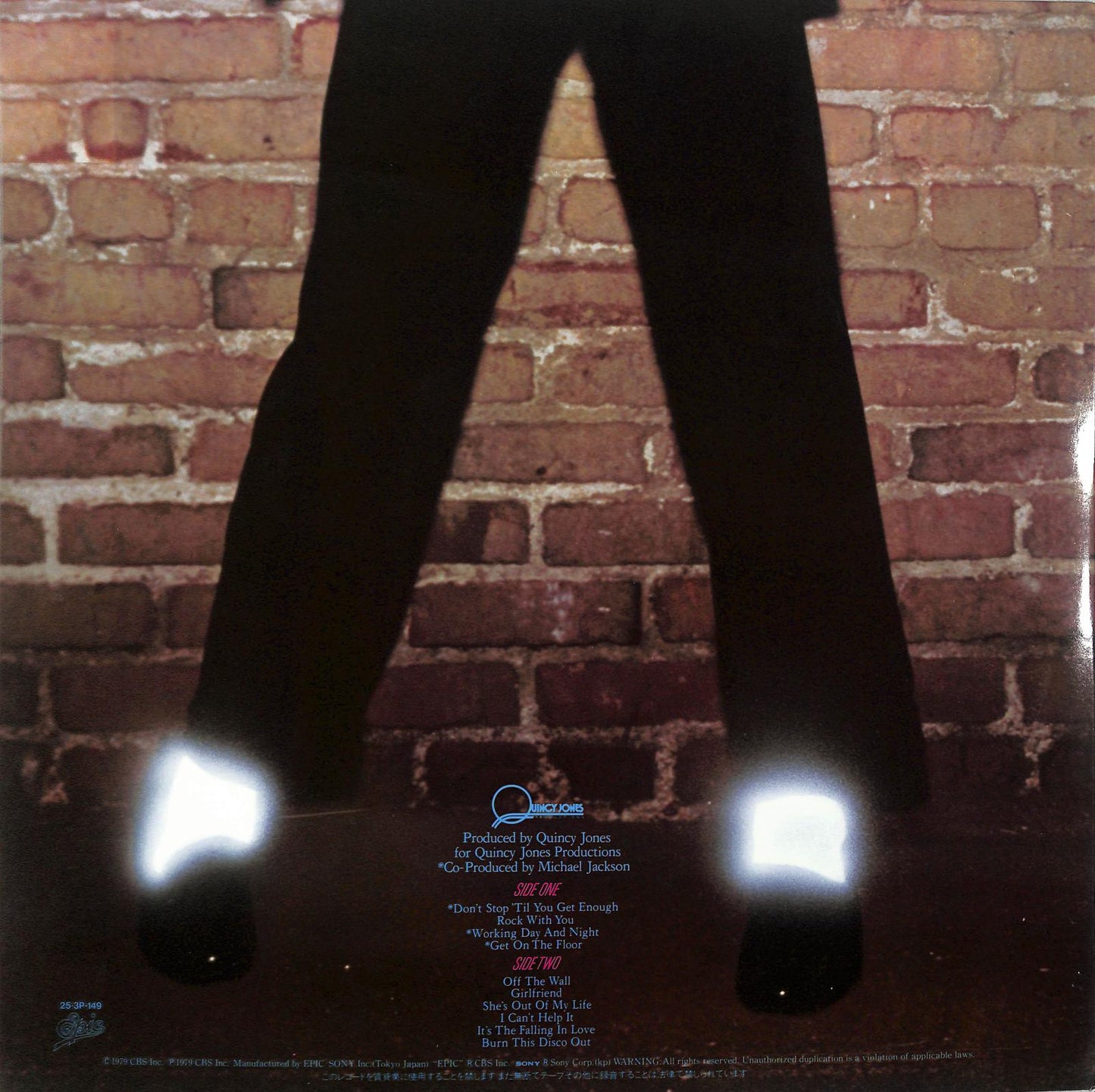 MICHAEL JACKSON - Off The Wall