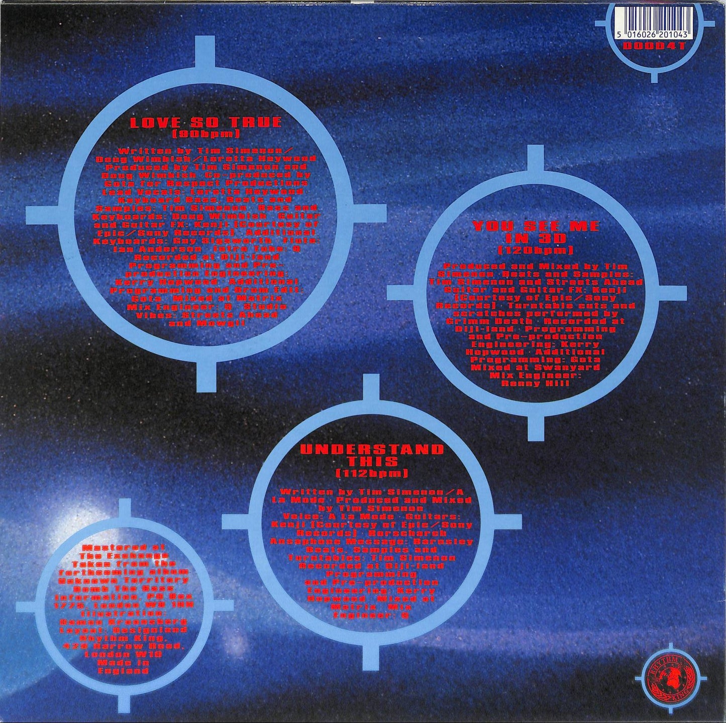 BOMB THE BASS - Love So True