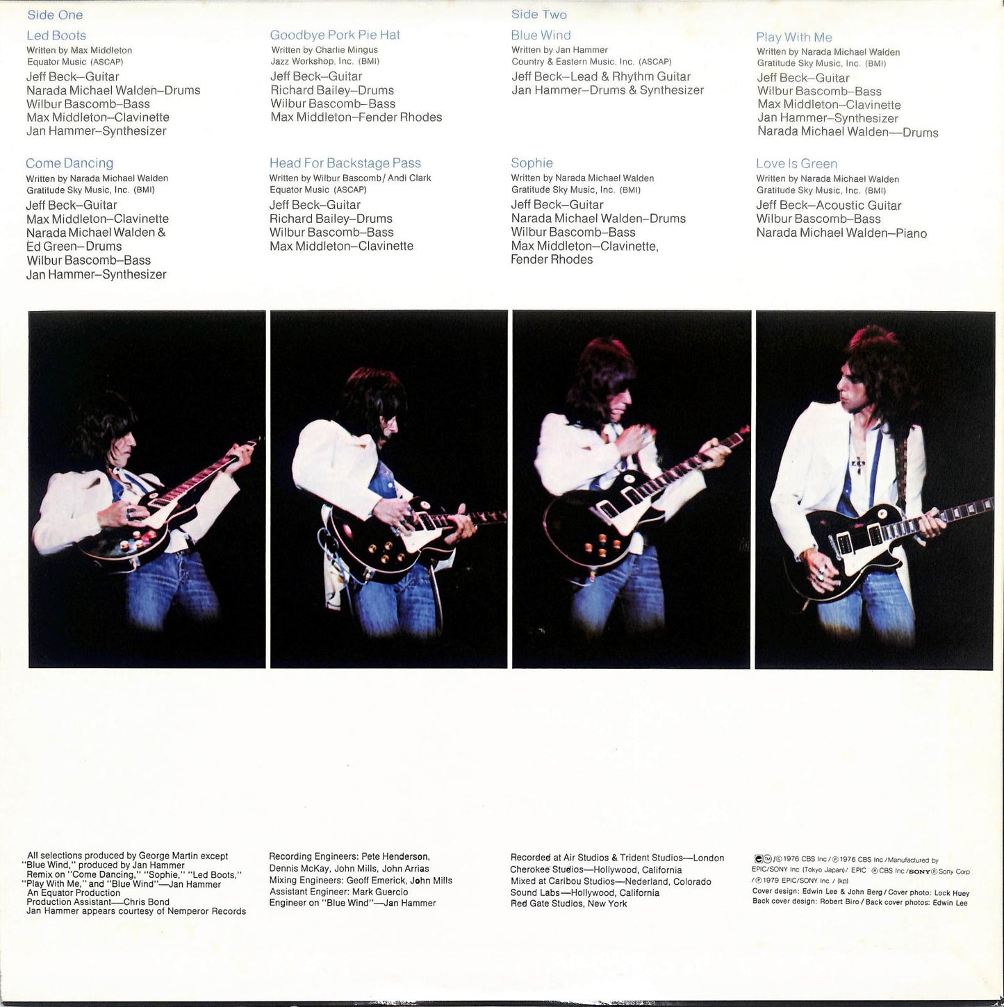 JEFF BECK - Wired