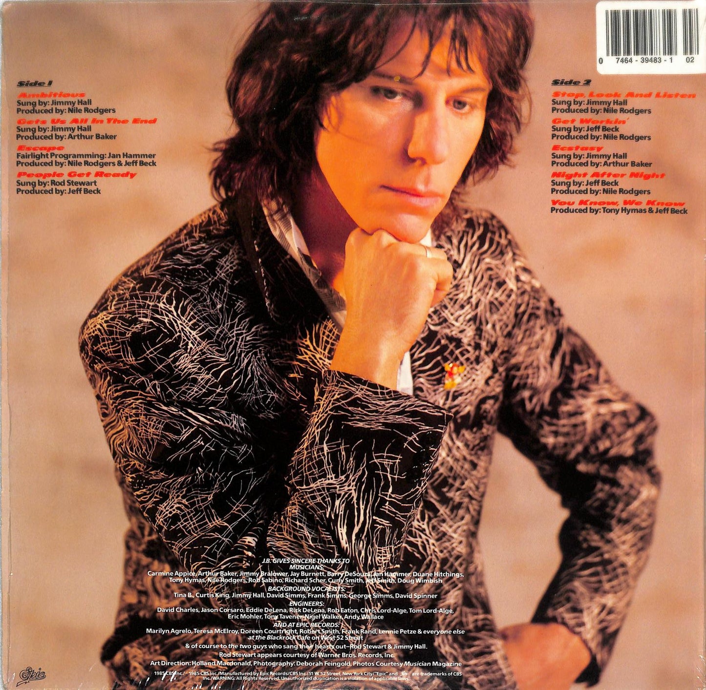 JEFF BECK - Flash