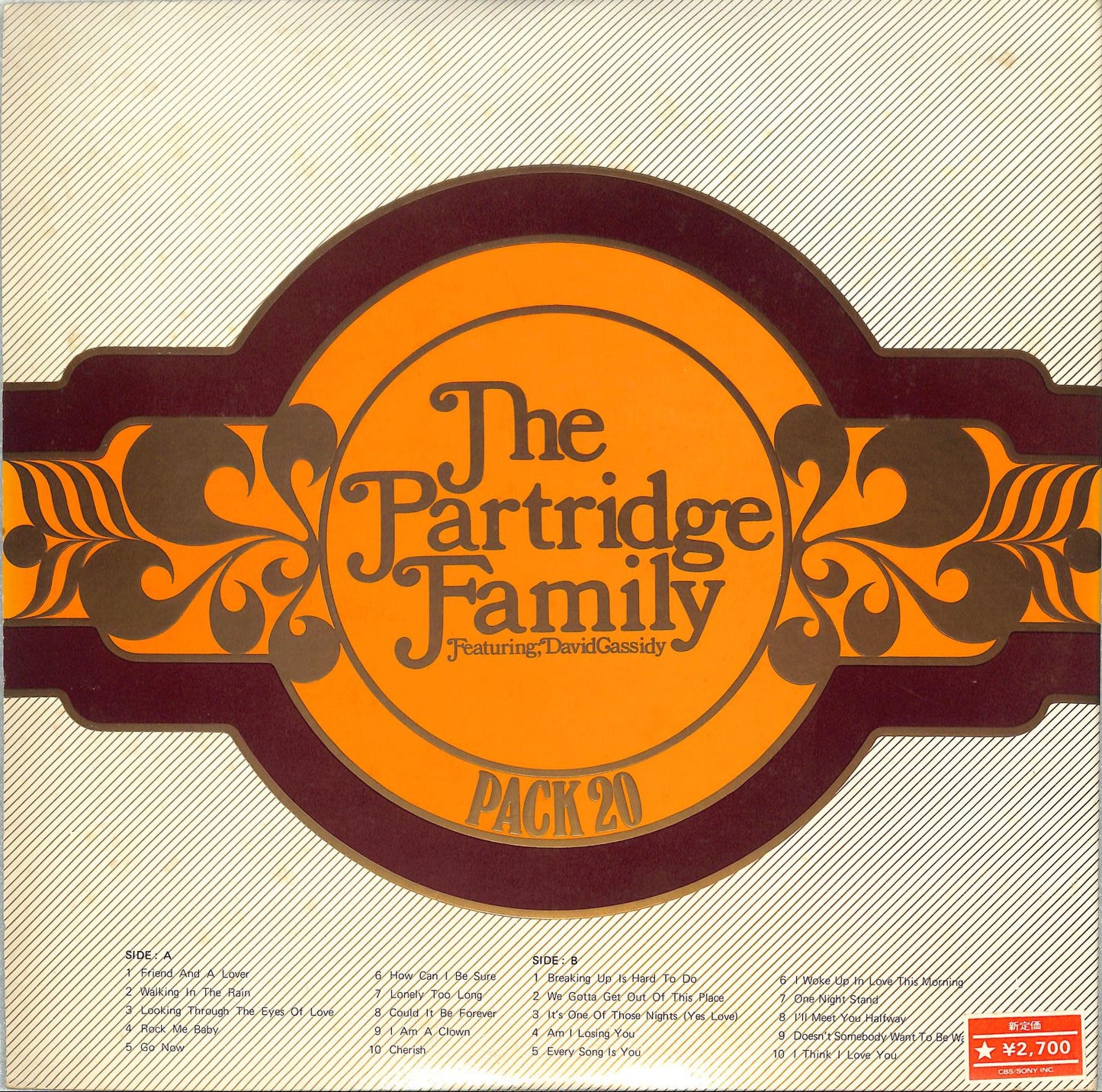 THE PARTRIDGE FAMILY feat. DAVID CASSIDY - The Partridge Family Featuring: David Cassidy