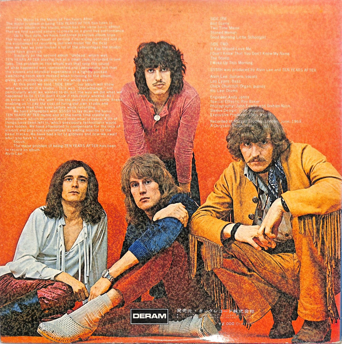 TEN YEARS AFTER - Ssssh.