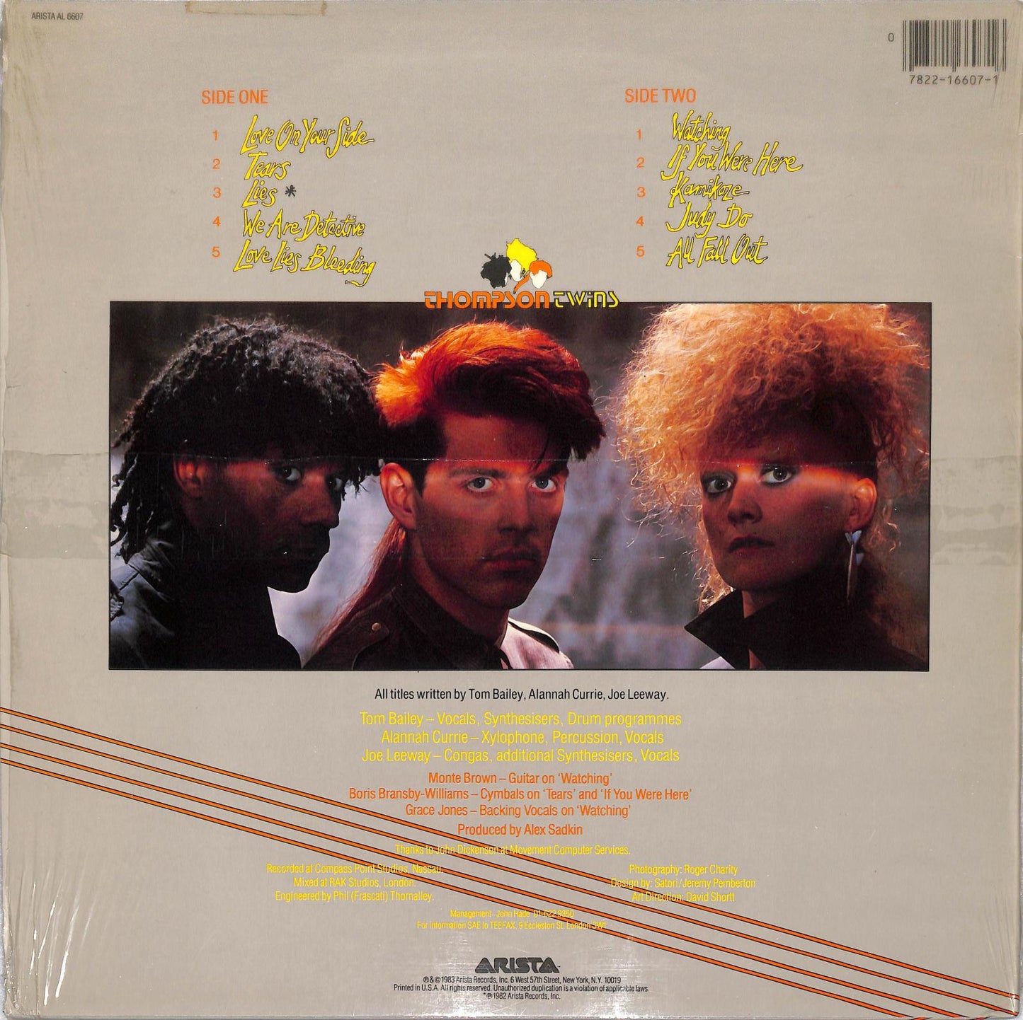 THOMPSON TWINS - Side Kicks