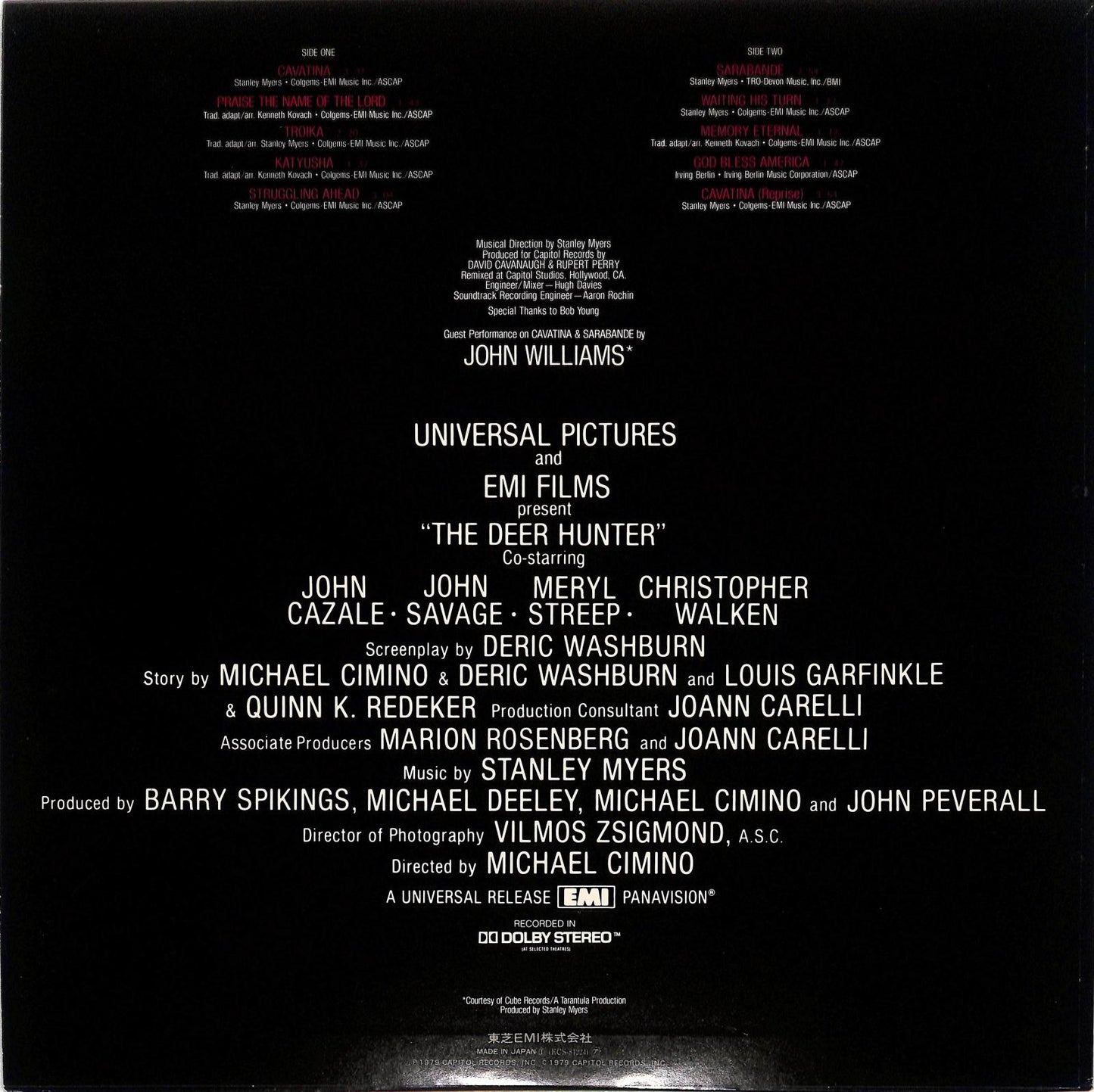 VA - The Deer Hunder (Original Motion Picture Soundtrack)