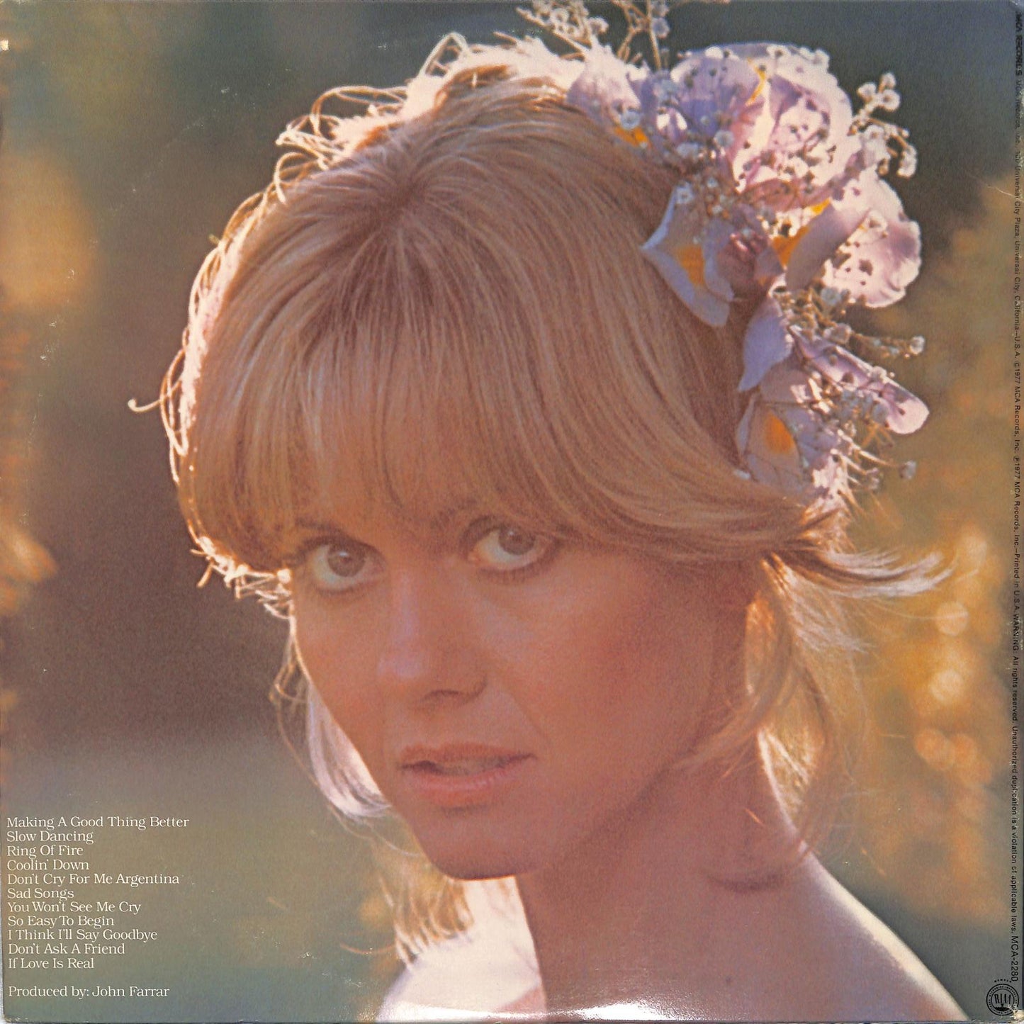 OLIVIA NEWTON-JOHN - Making A Good Thing Better