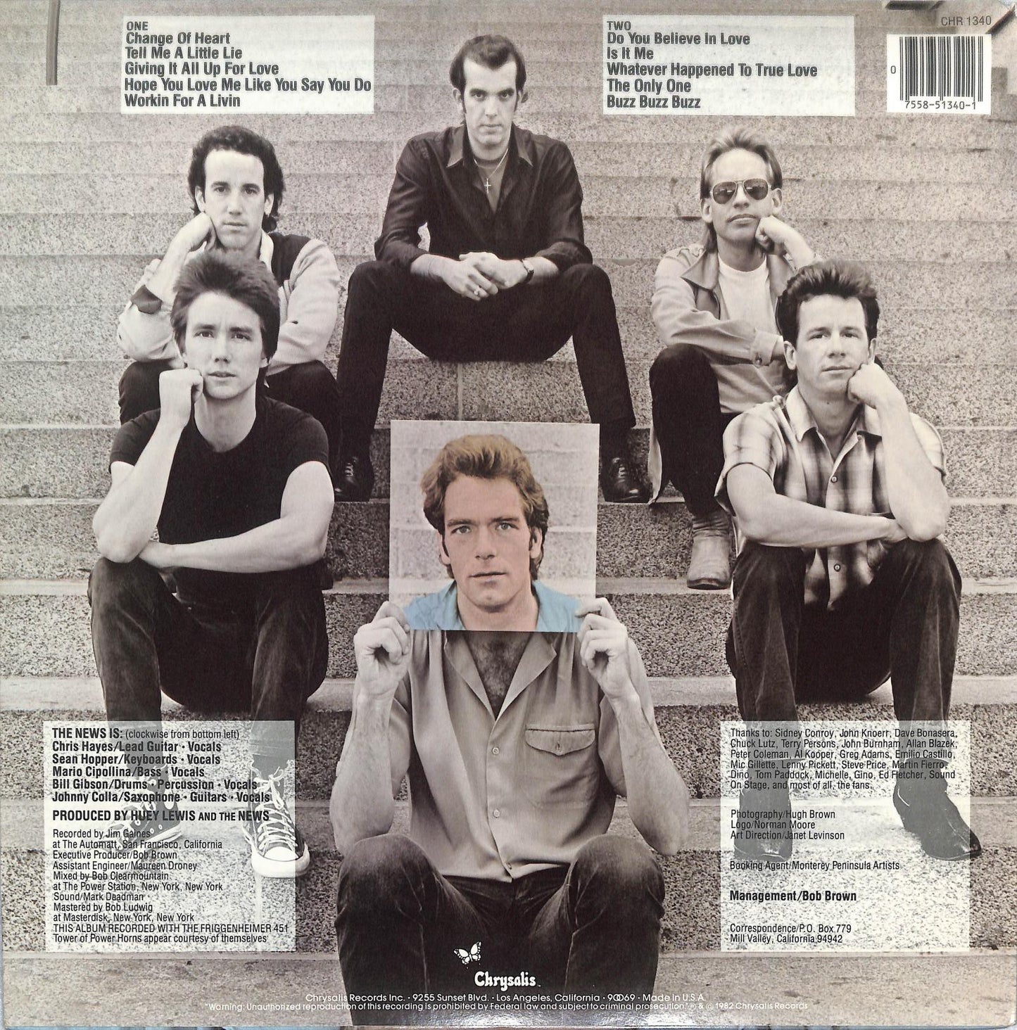 HUEY LEWIS AND THE NEWS - Picture This