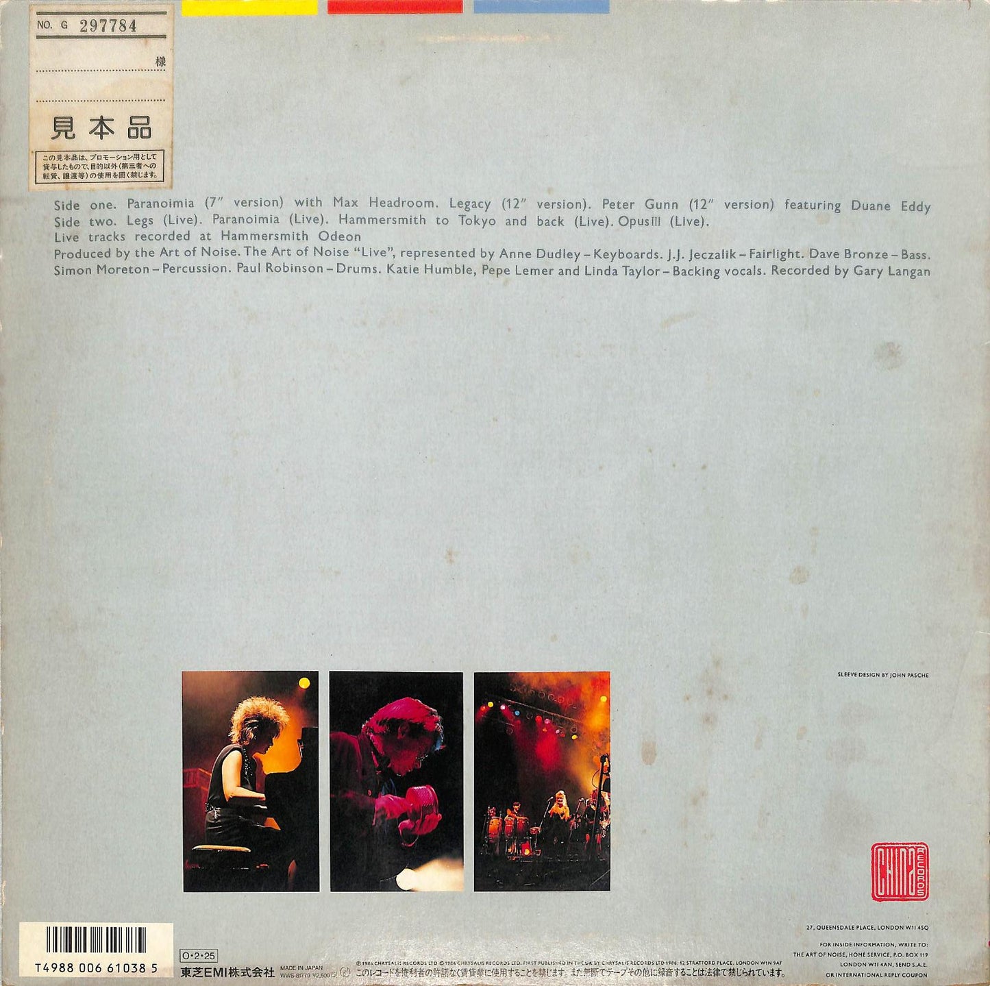 THE ART OF NOISE - Re-works Of Art Of Noise