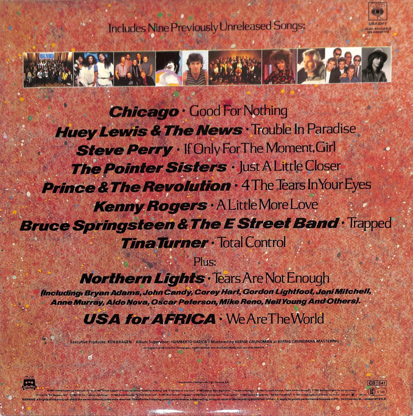 USA FOR AFRICA - We Are The World