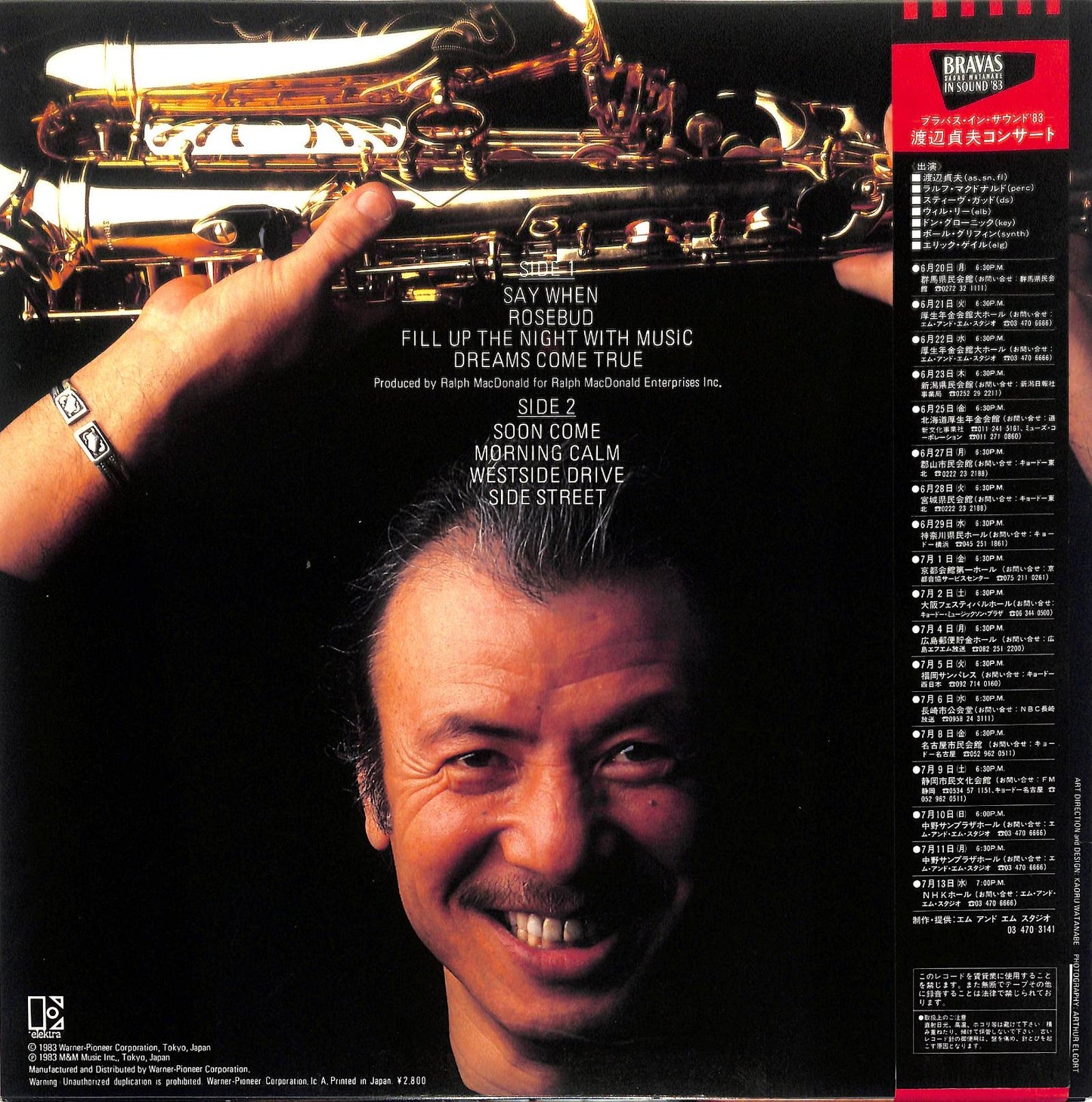 SADAO WATANABE - Fill Up The Night