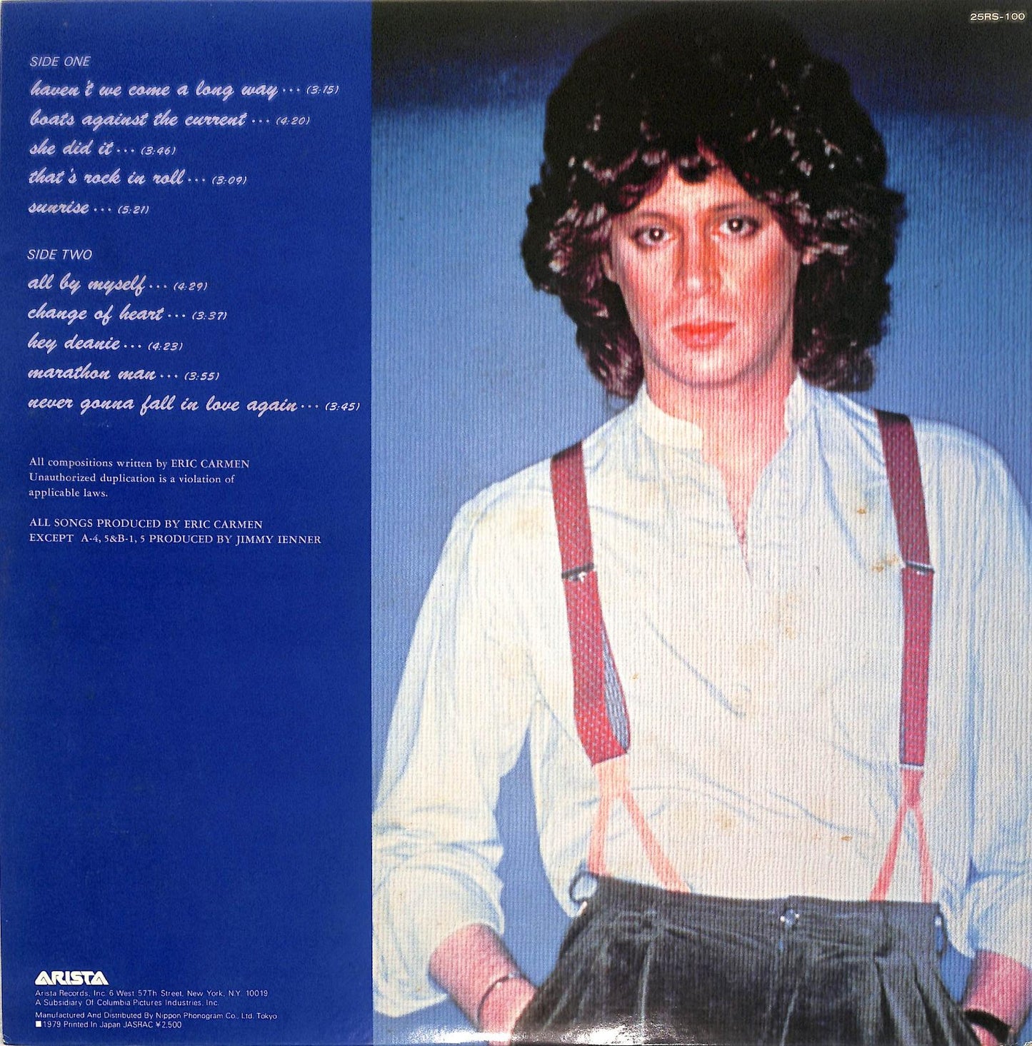 ERIC CARMEN - The Best Of Eric Carmen