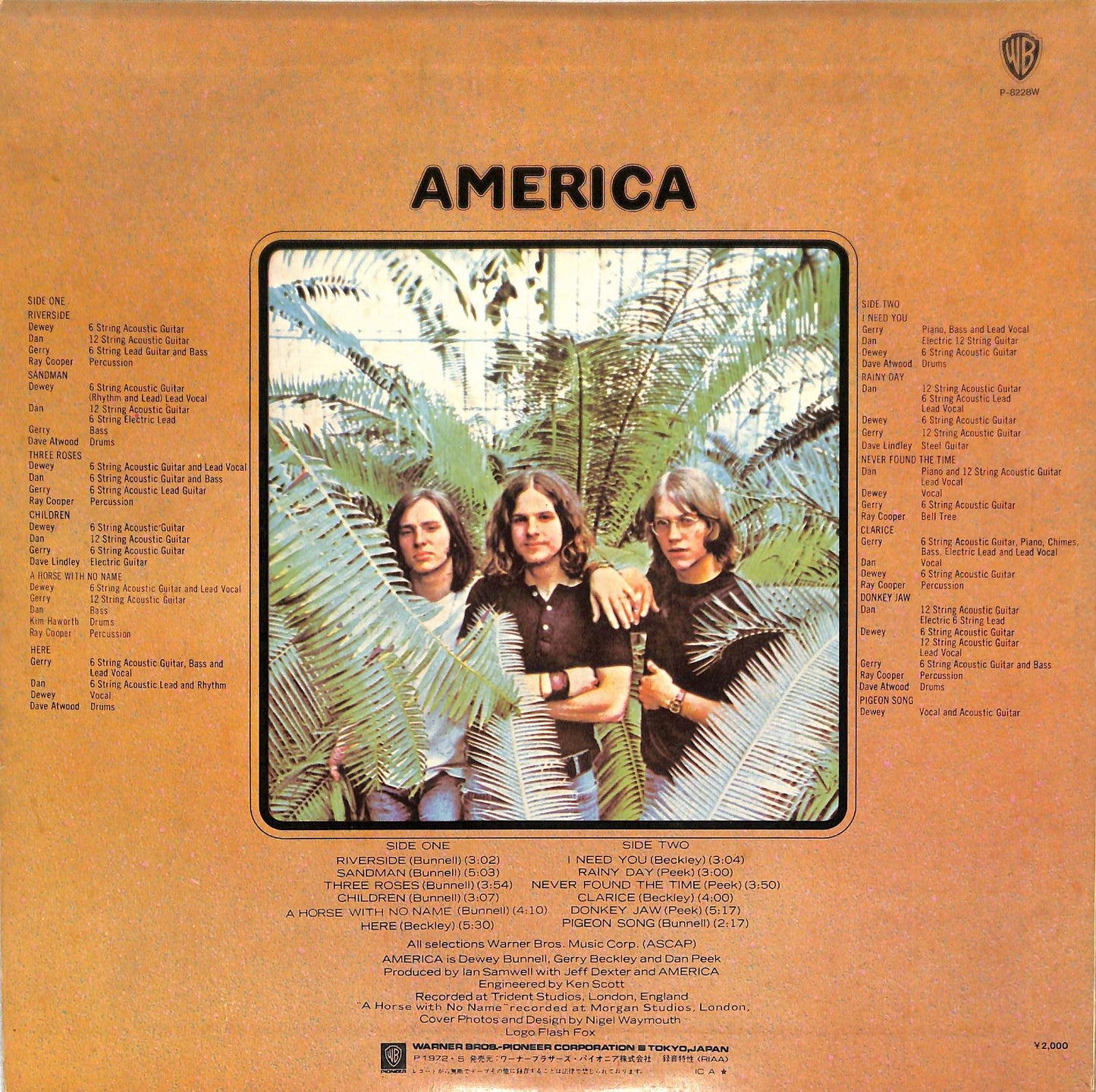 AMERICA - America