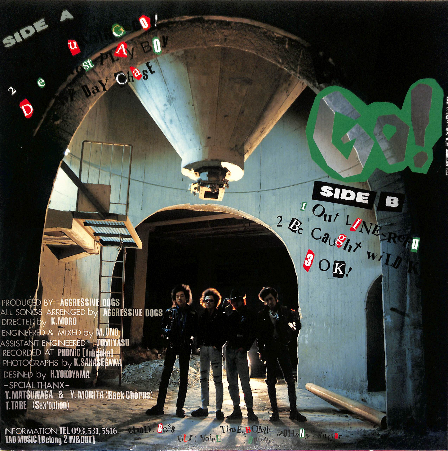 AGGRESSIVE DOGS - Youth! Burning Go!