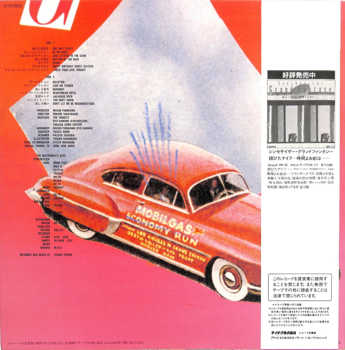 THE TARGETS - Synthesizer Grandfantasy