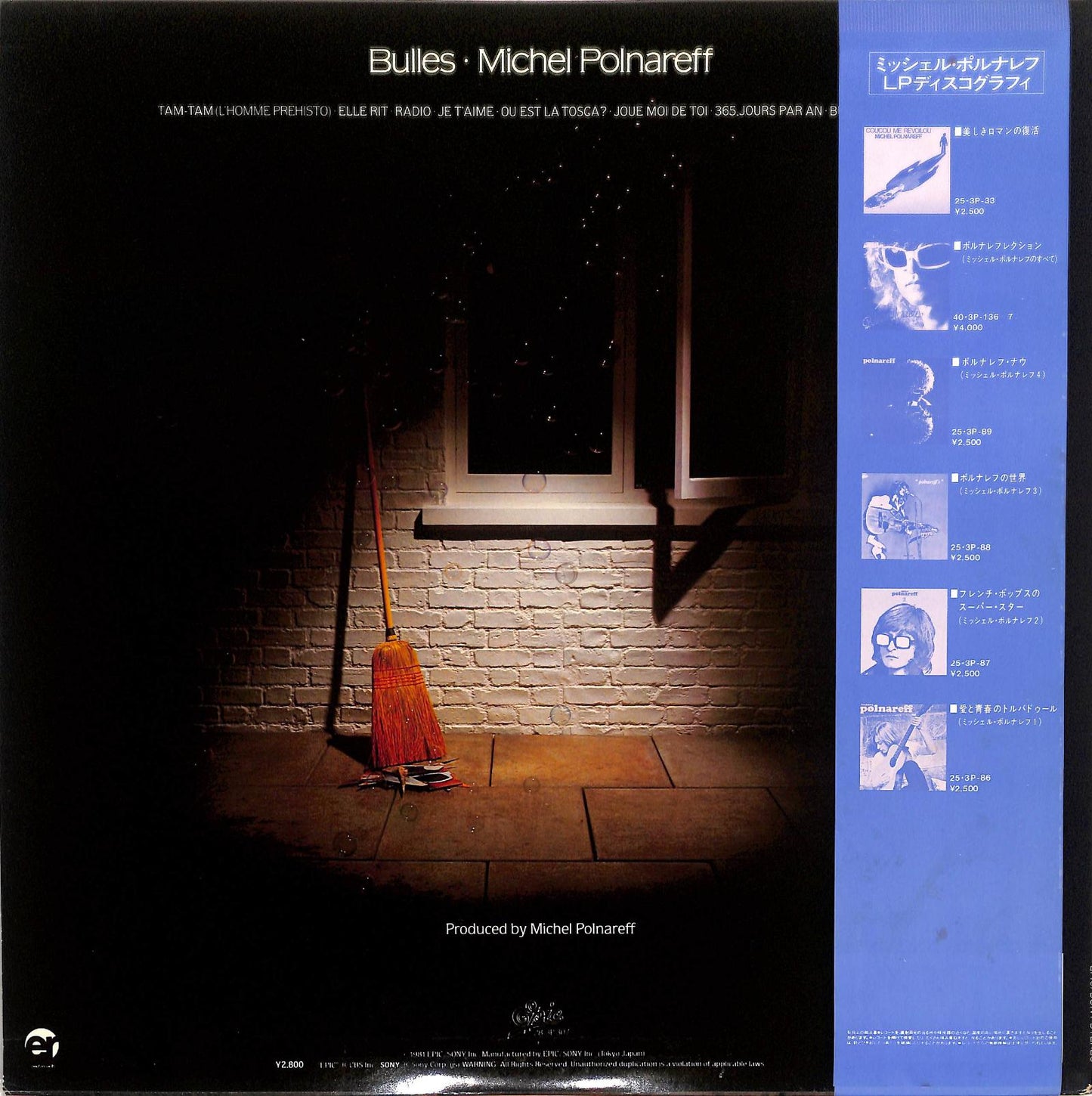 MICHEL POLNAREFF - Bulles