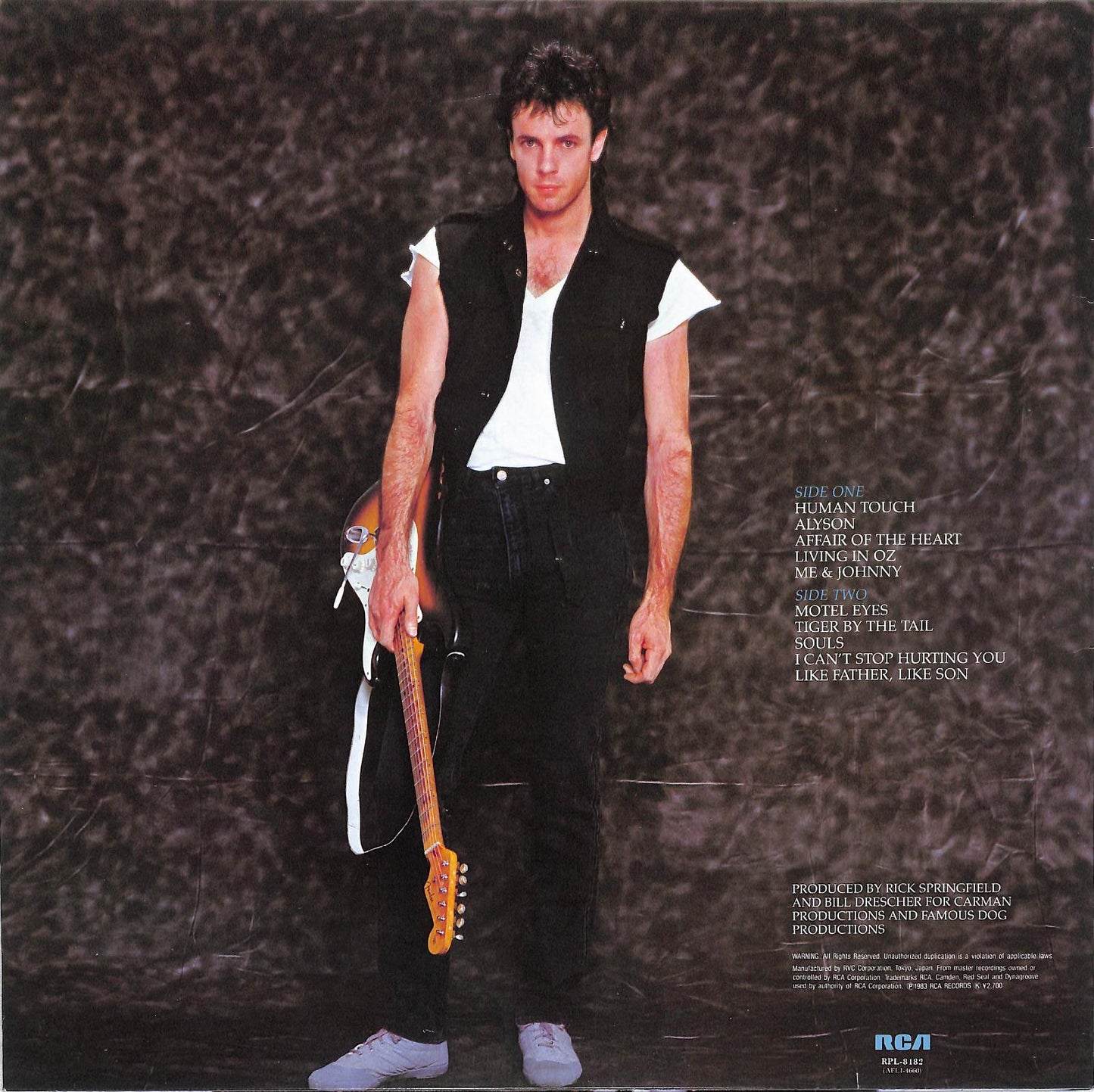 RICK SPRINGFIELD - Living In Oz
