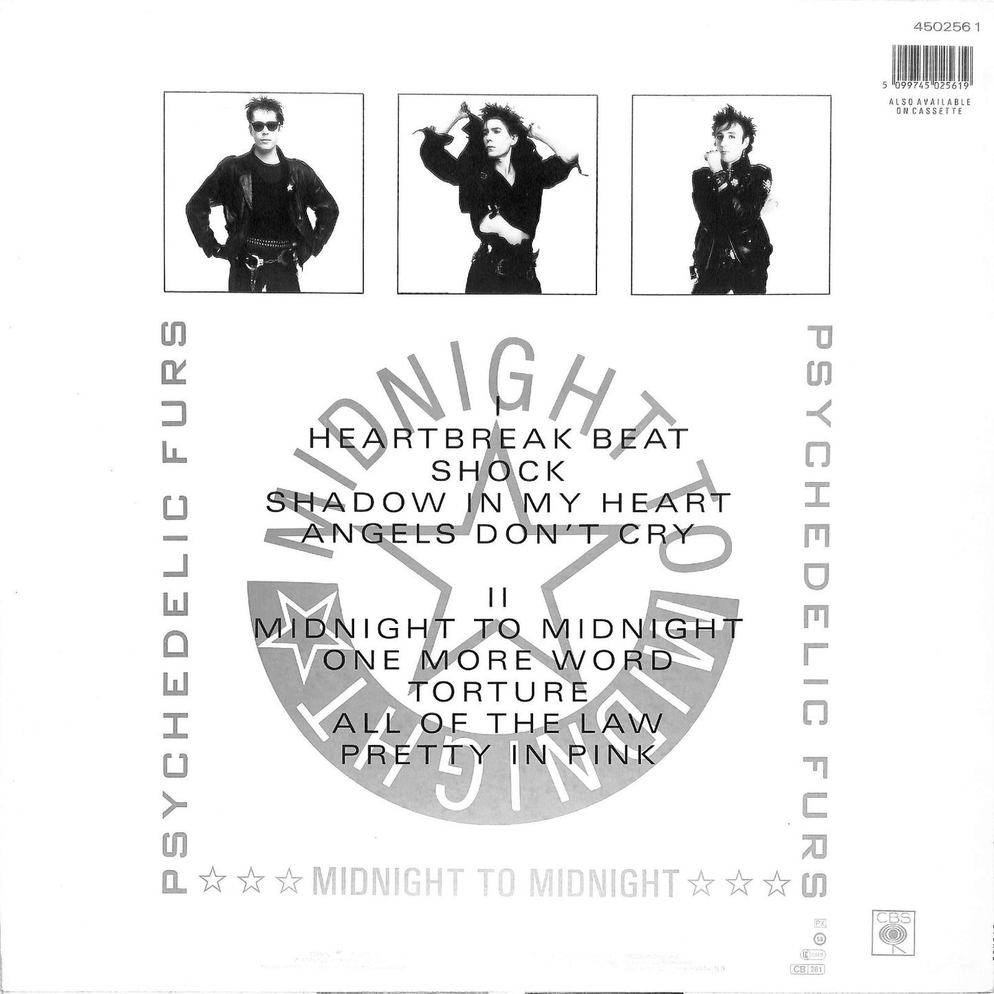 PSYCHEDELIC FURS - Midnight To Midnight