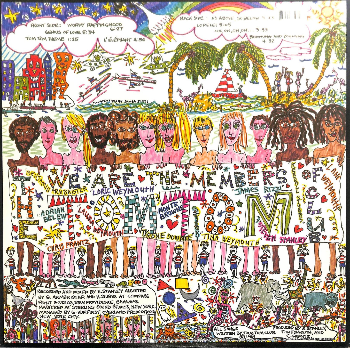 TOM TOM CLUB - Tom Tom Club