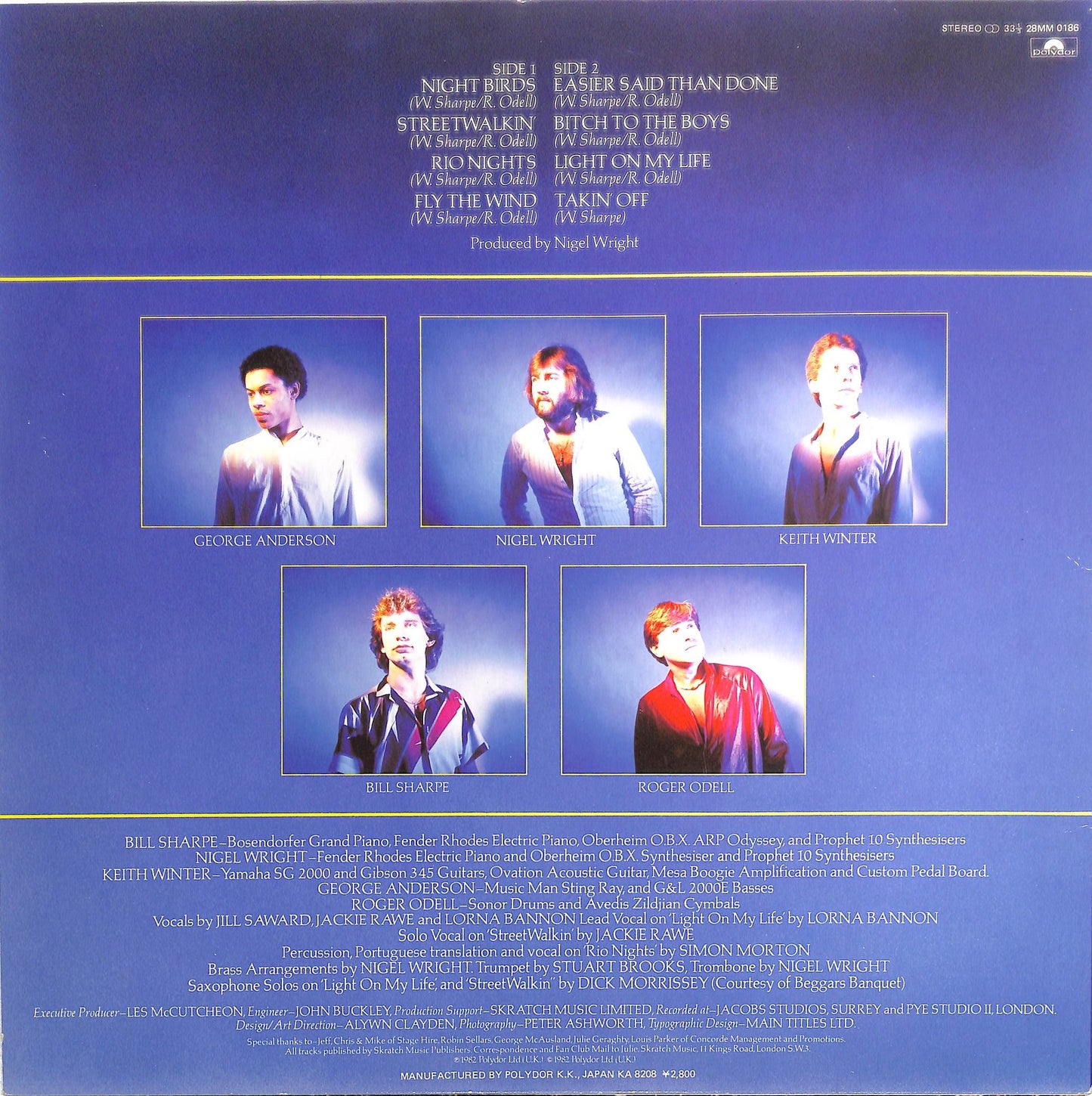 SHAKATAK - Night Birds