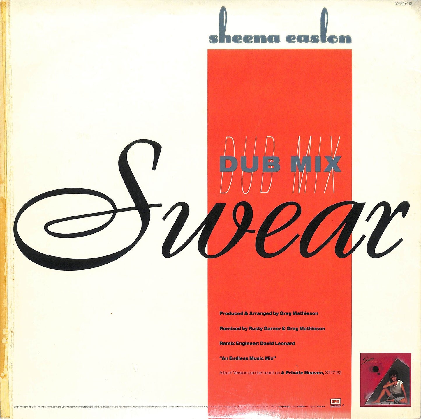 SHEENA EASTON - Swear