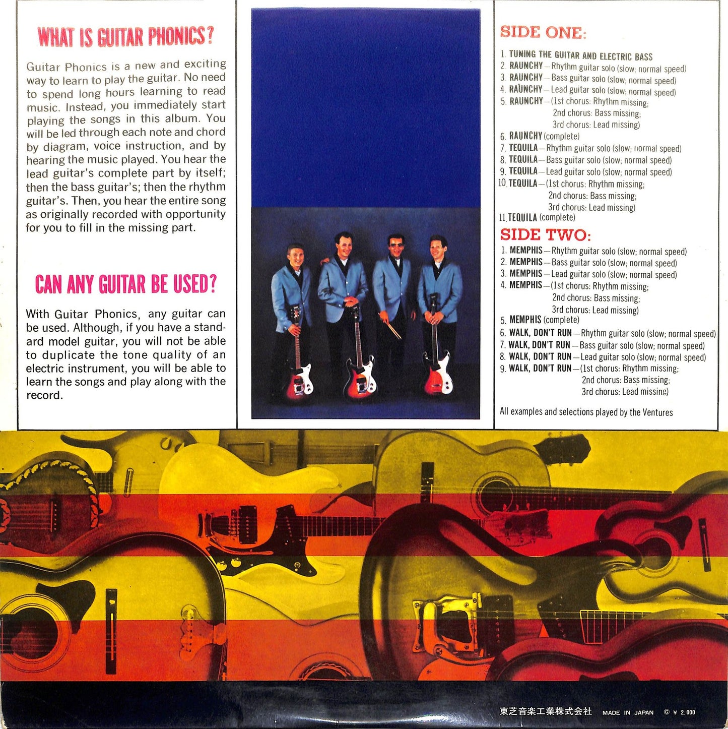 THE VENTURES - Play Guitar With The Ventures!