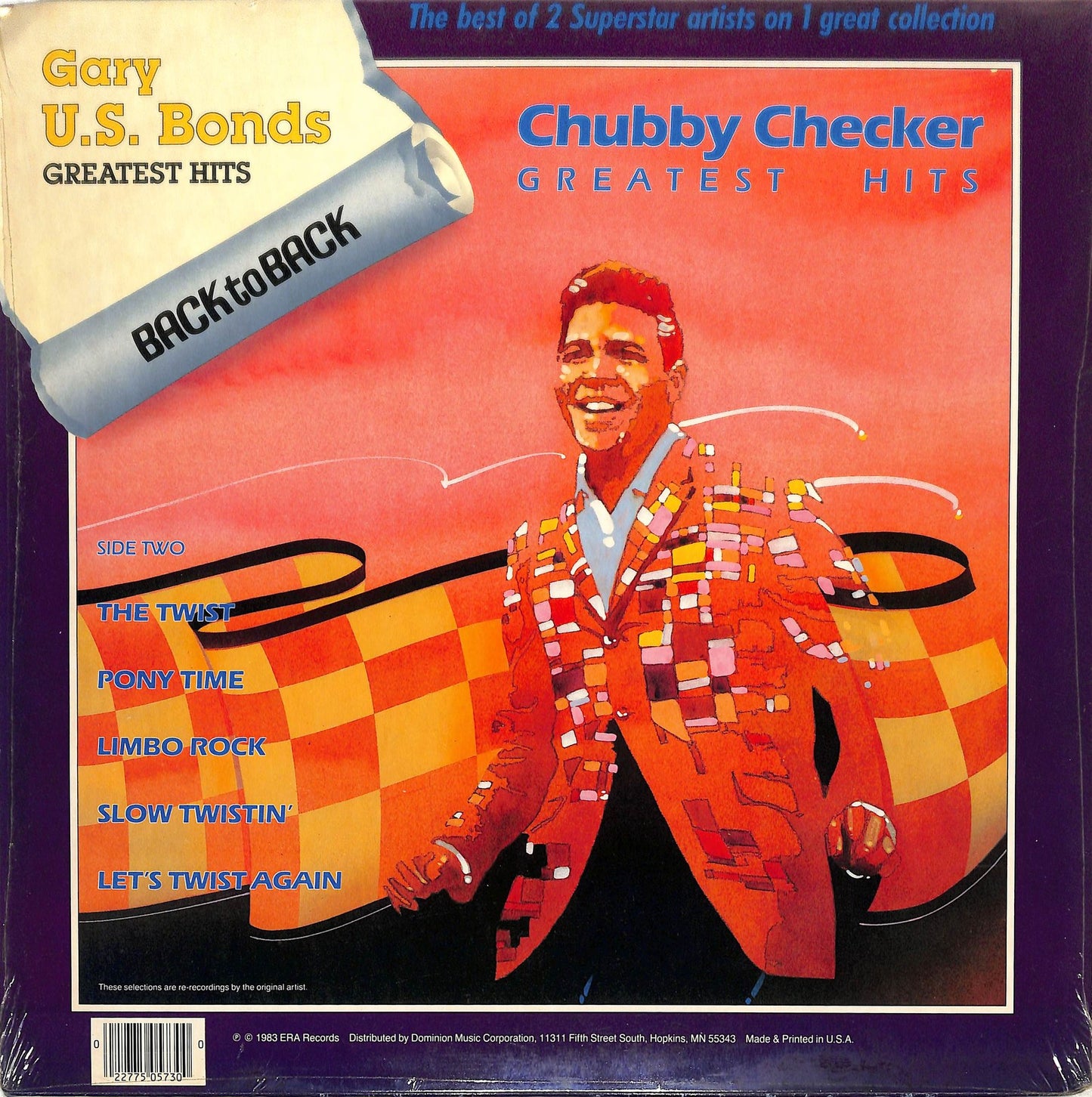 CHUBBY CHECKER, GARY U.S. BONDS - Back To Back