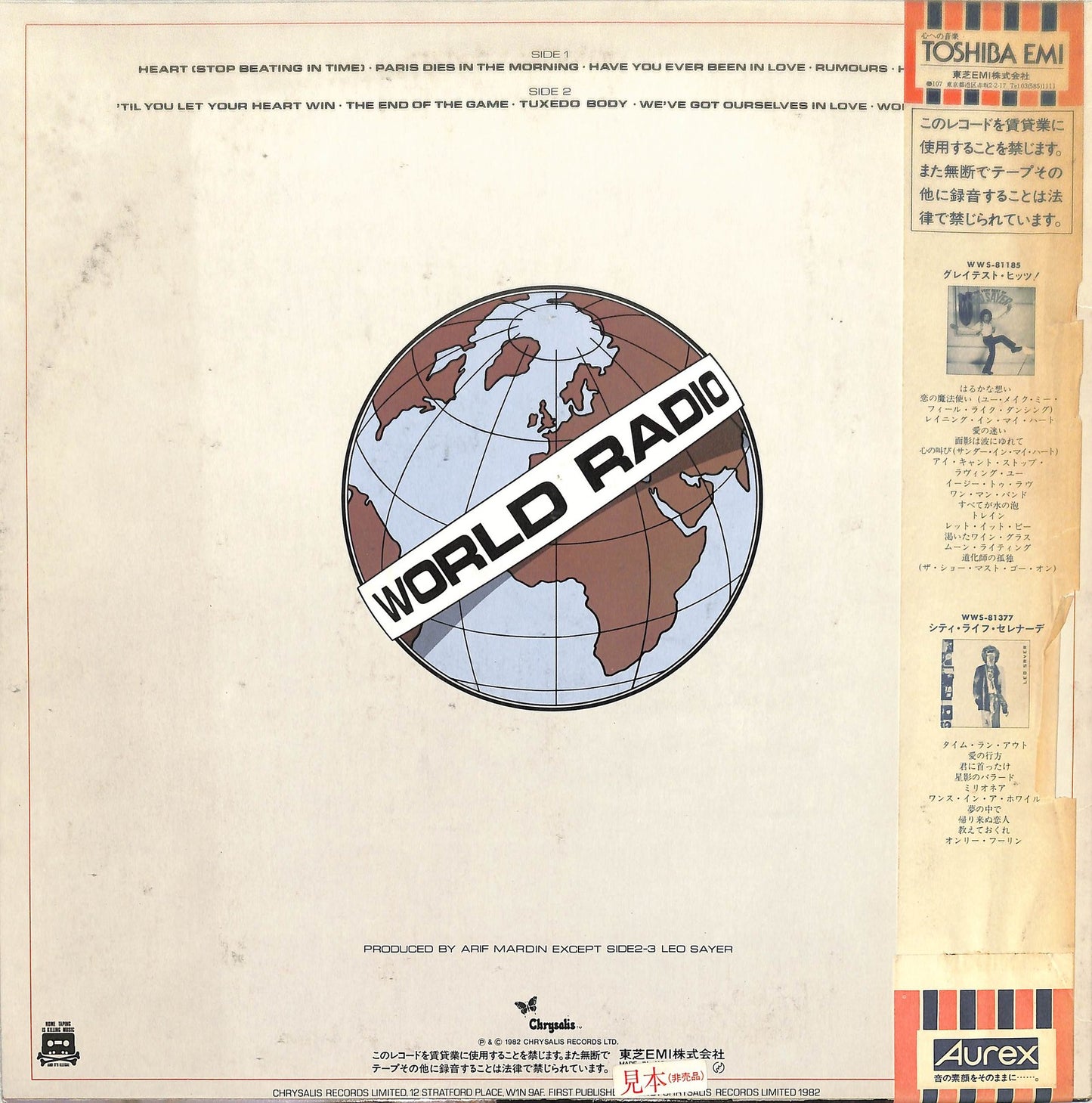 LEO SAYER - World Radio