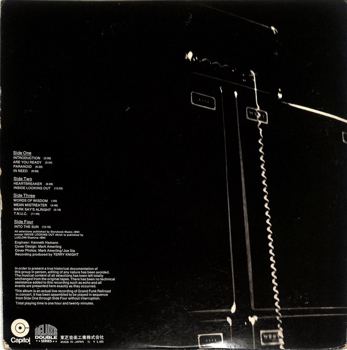 GRAND FUNK RAILROAD - Live Album