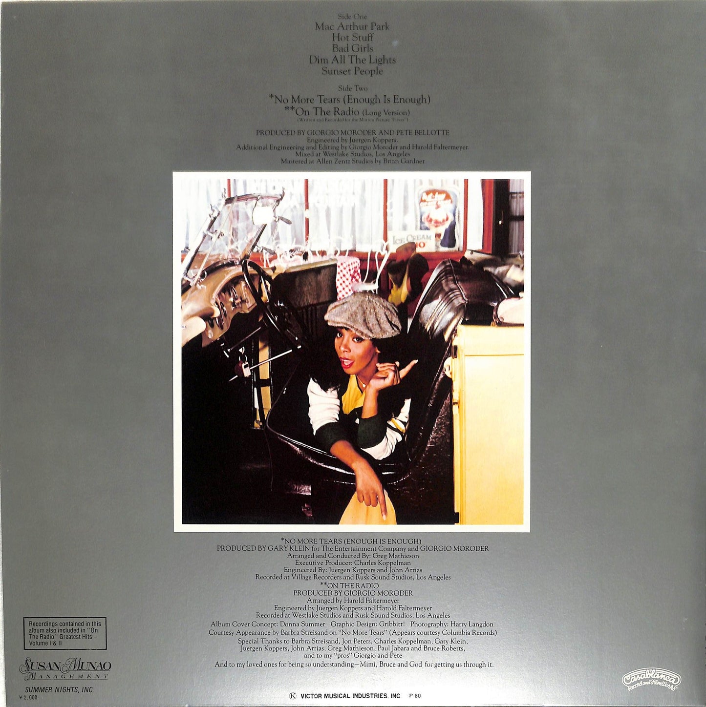 DONNA SUMMER - Greatest Hits - Volume Two