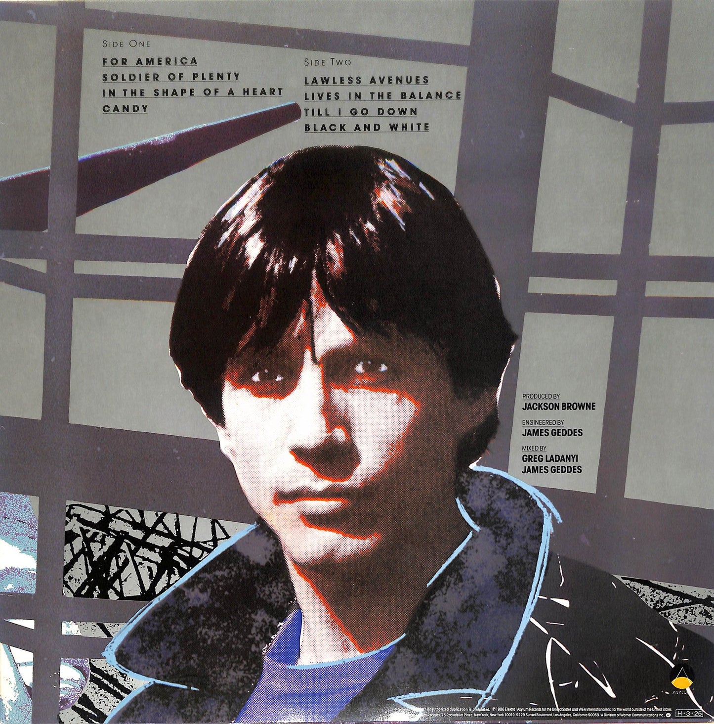 JACKSON BROWNE - Lives In The Balance