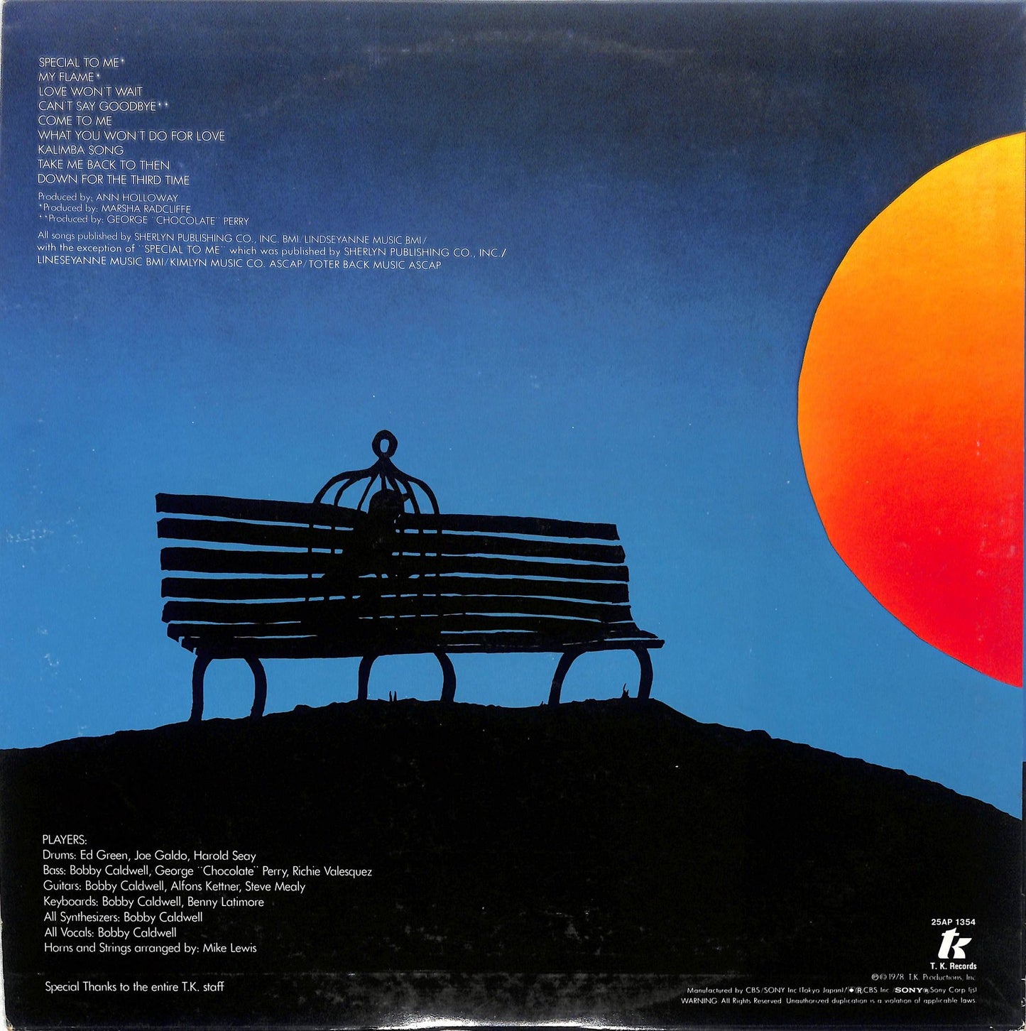 BILLY SQUIER - Emotions In Motion