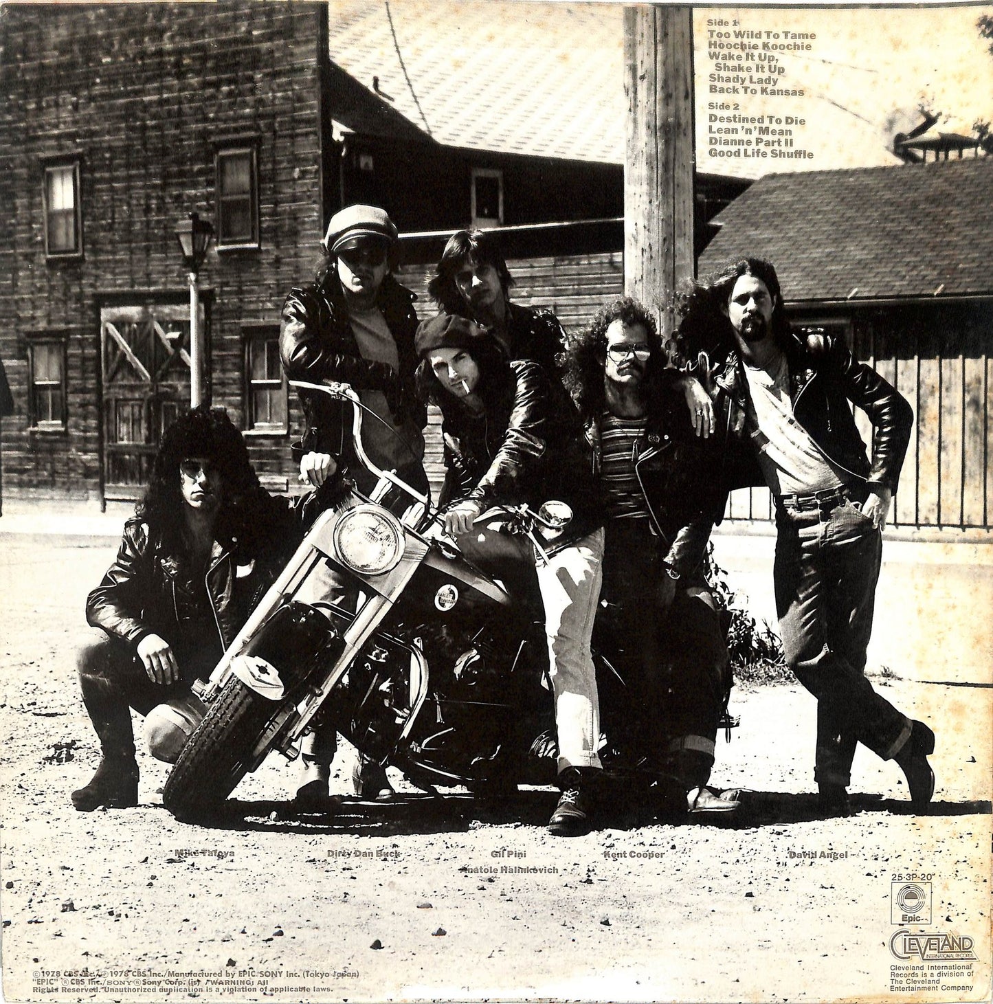 THE BOYZZ - Too Wild To Tame