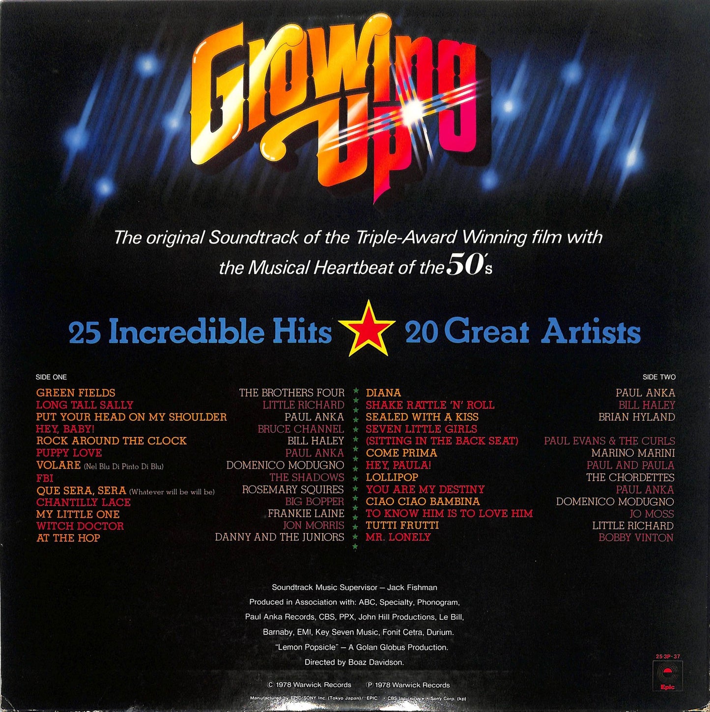 VA - Growing Up (Original Soundtrack Album)