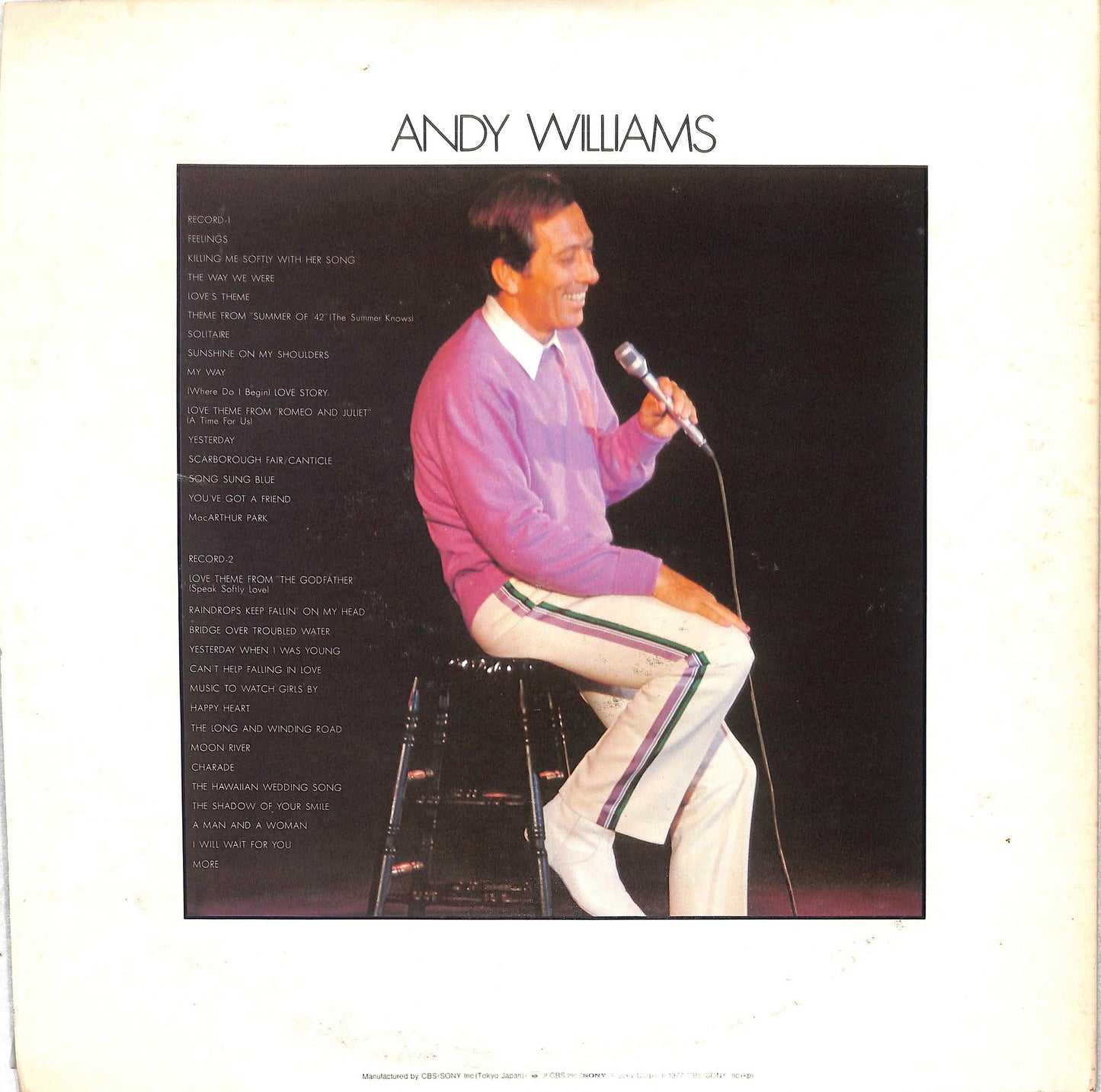 ANDY WILLIAMS - Golden Grand Prix 30