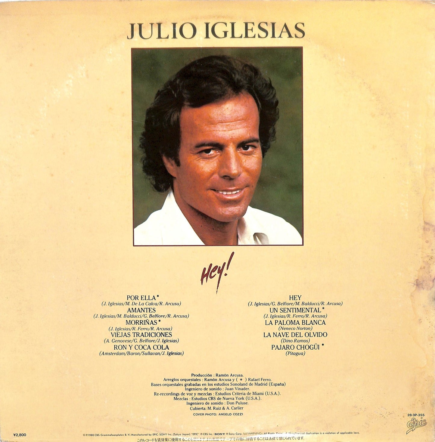 JULIO IGLESIAS - Hey!