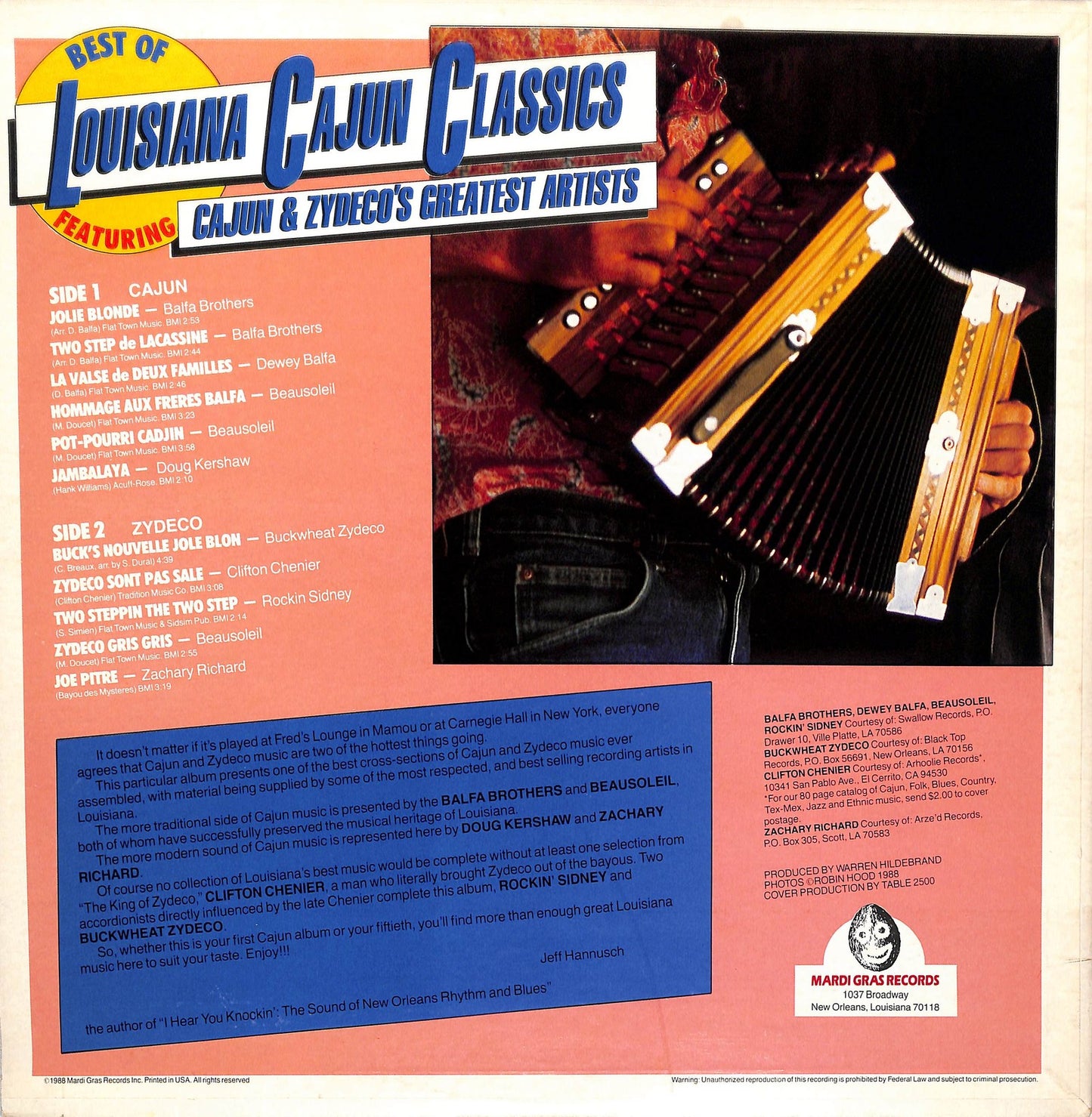 VA - Best Of Louisiana Cajun Classics