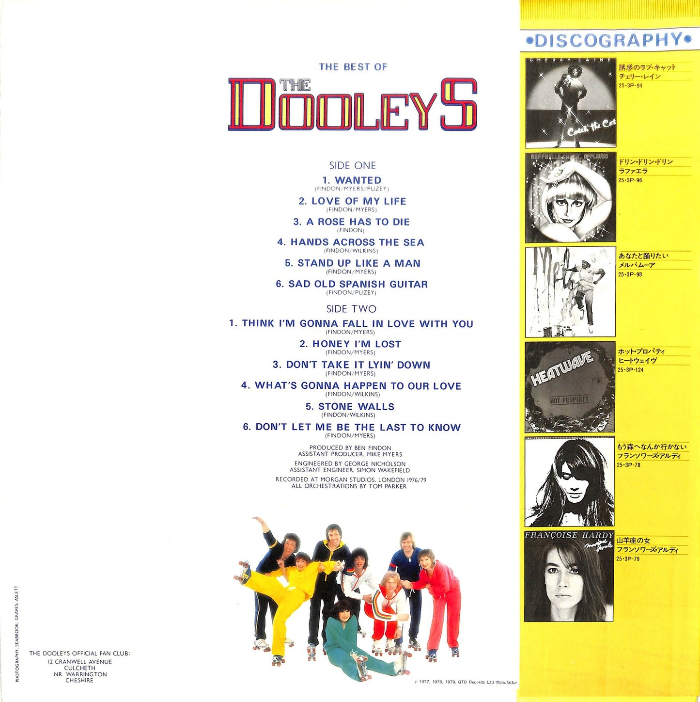 THE DOOLEYS - The Best Of The Dooleys