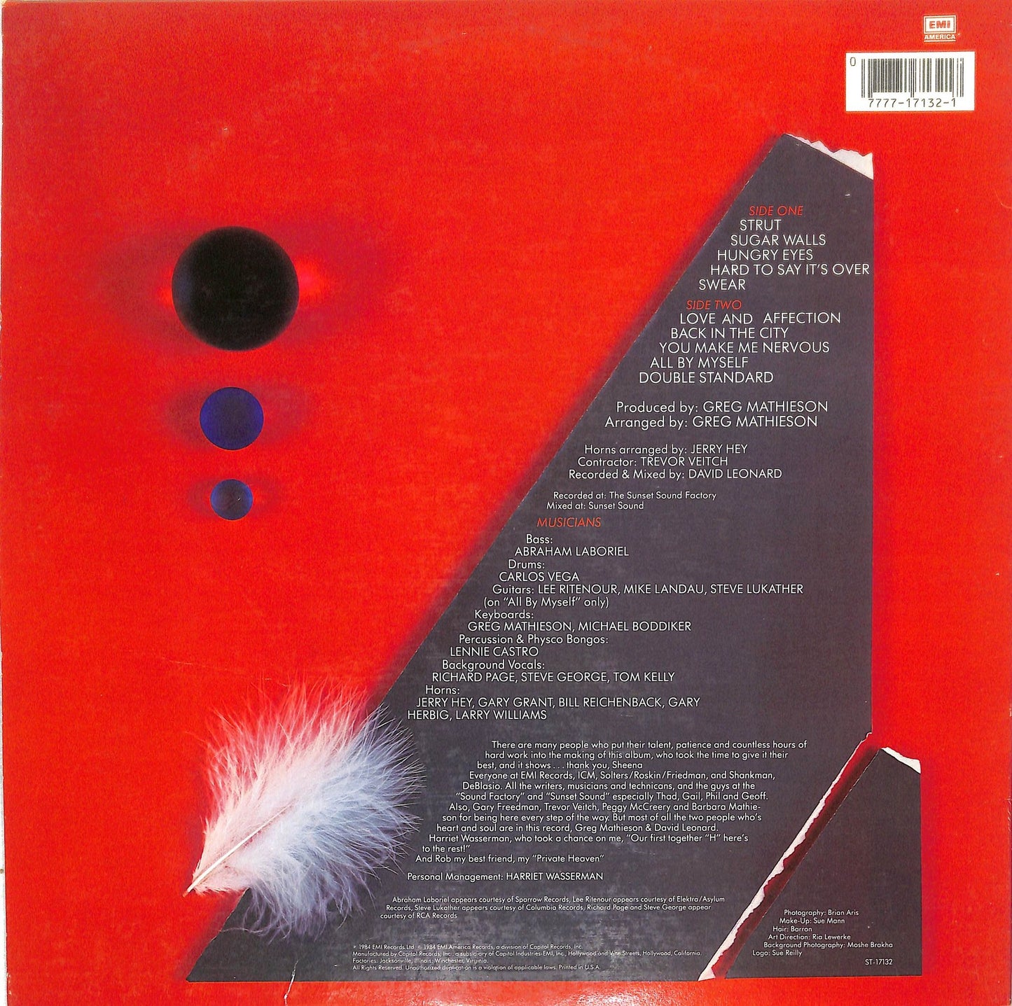 SHEENA EASTON - A Private Heaven