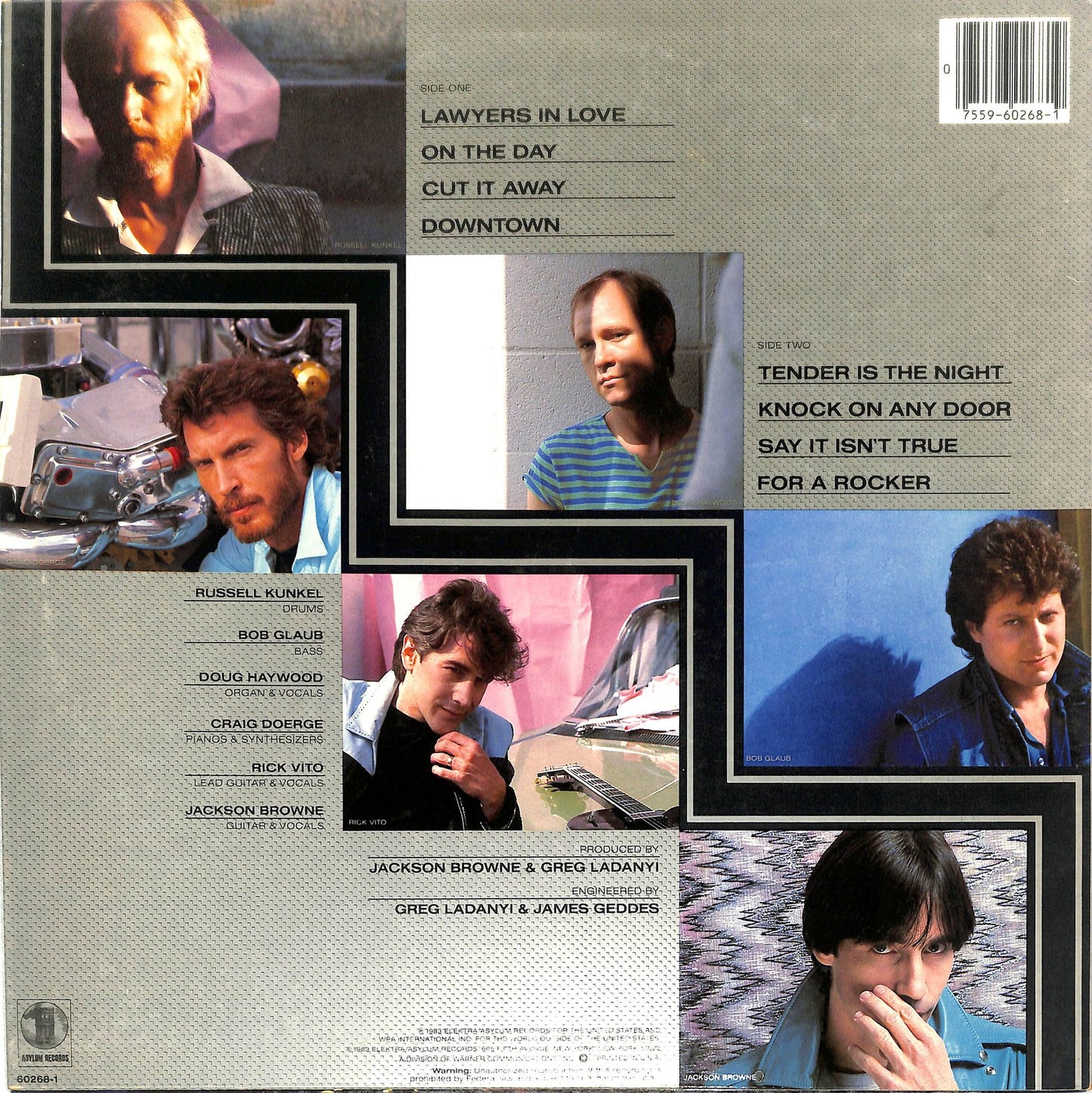 JACKSON BROWNE - Lawyers In Love