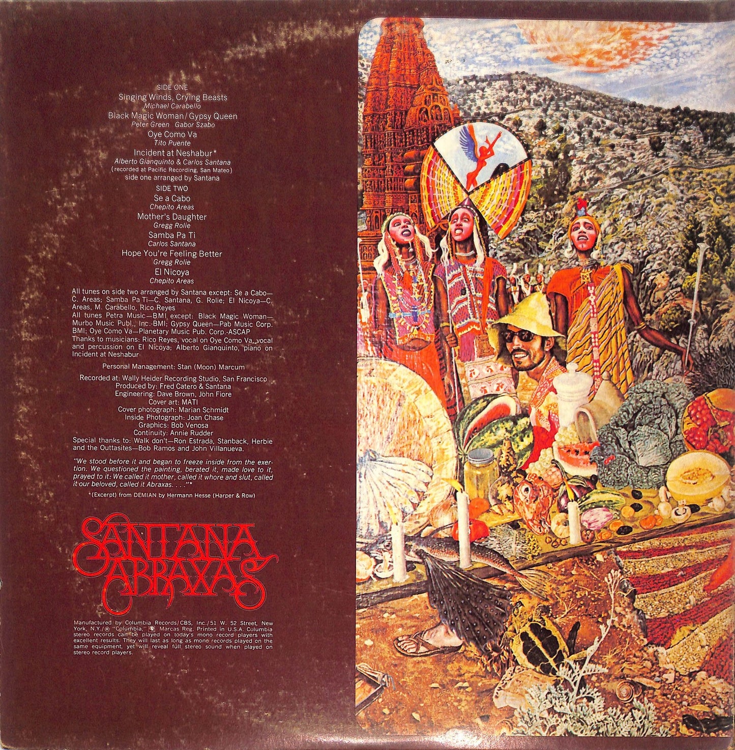 SANTANA - Abraxas