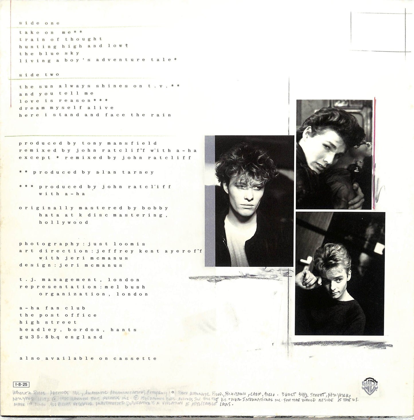 A-HA - Hunting High And Low