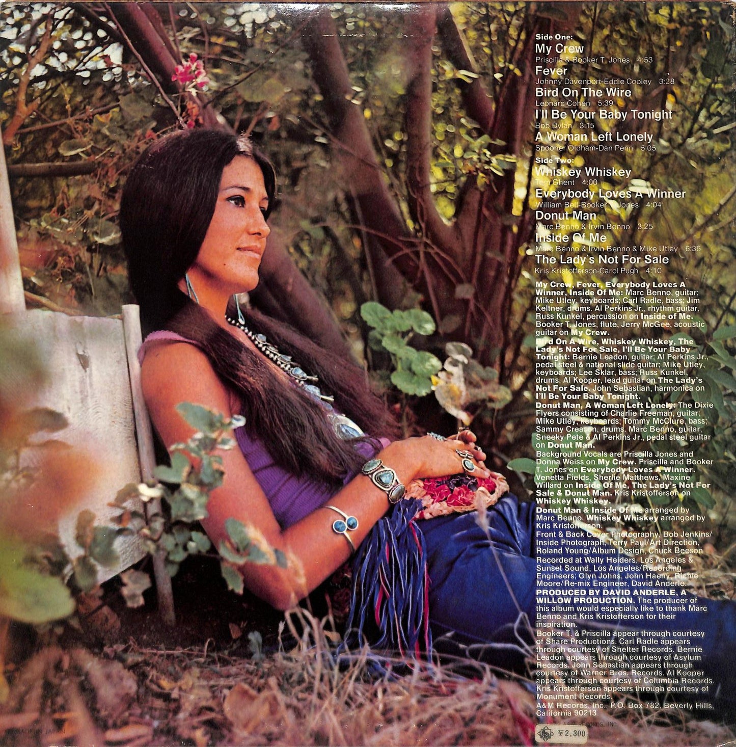 RITA COOLIDGE - The Lady's Not For Sale