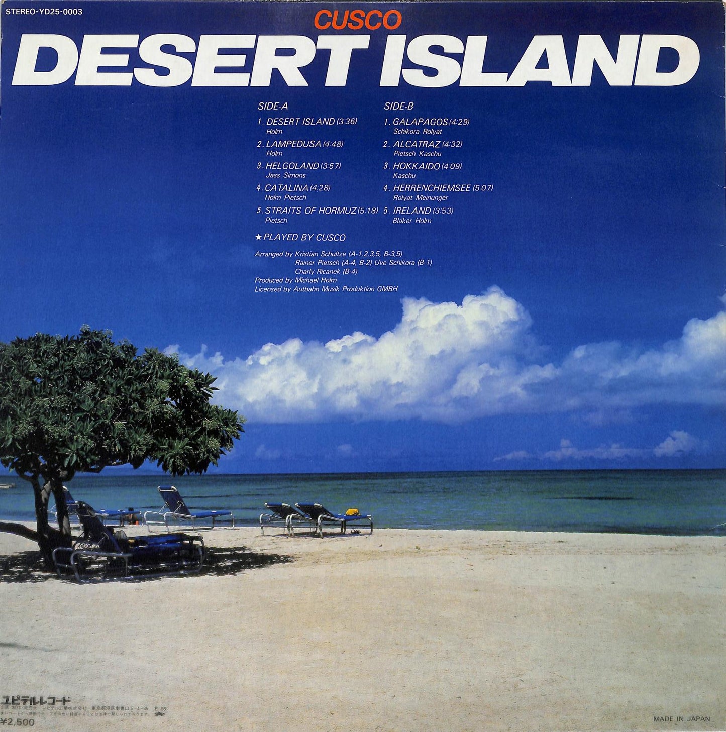 CUSCO - Desert Island