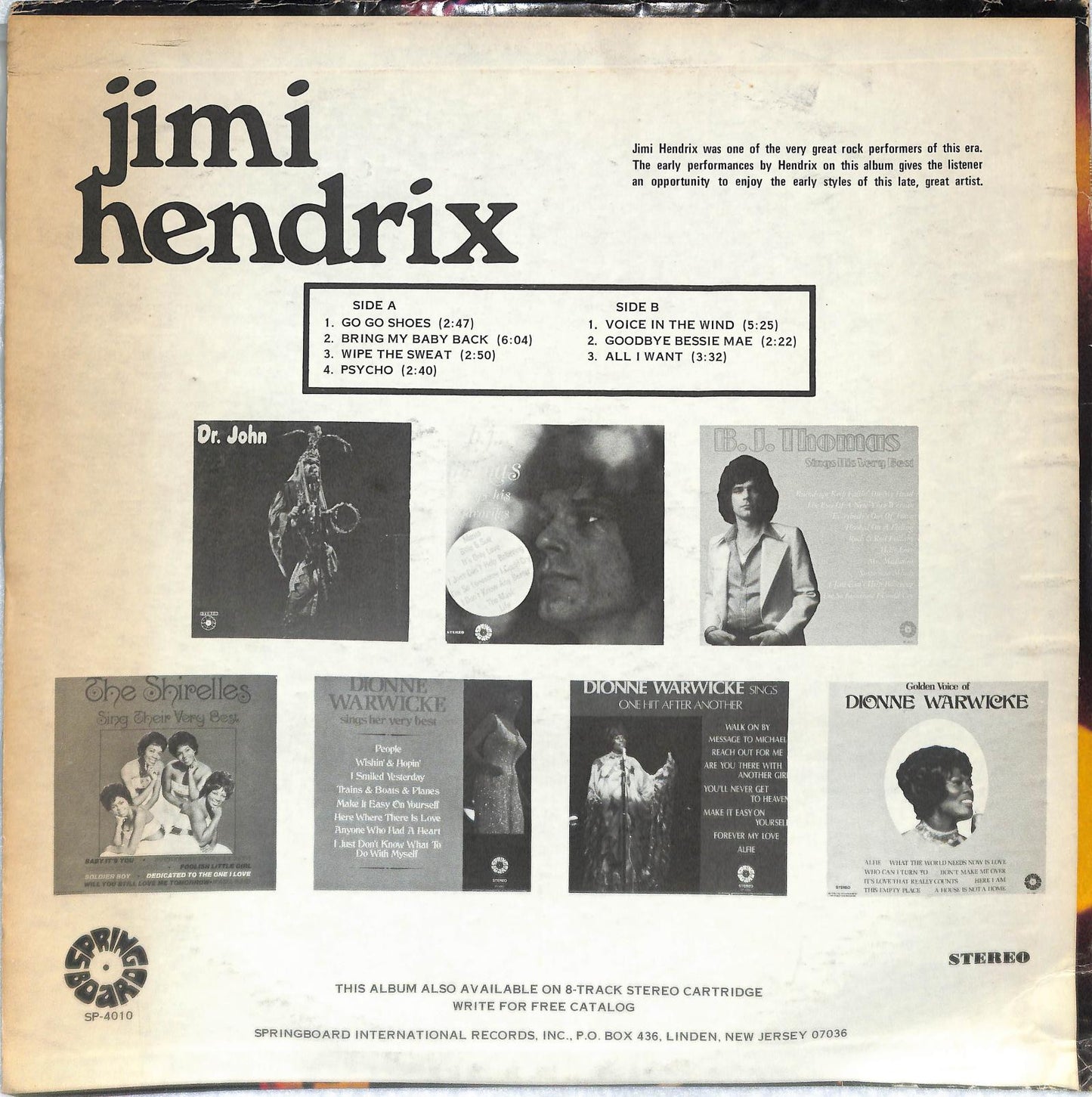 JIMI HENDRIX - Jimi Hendrix