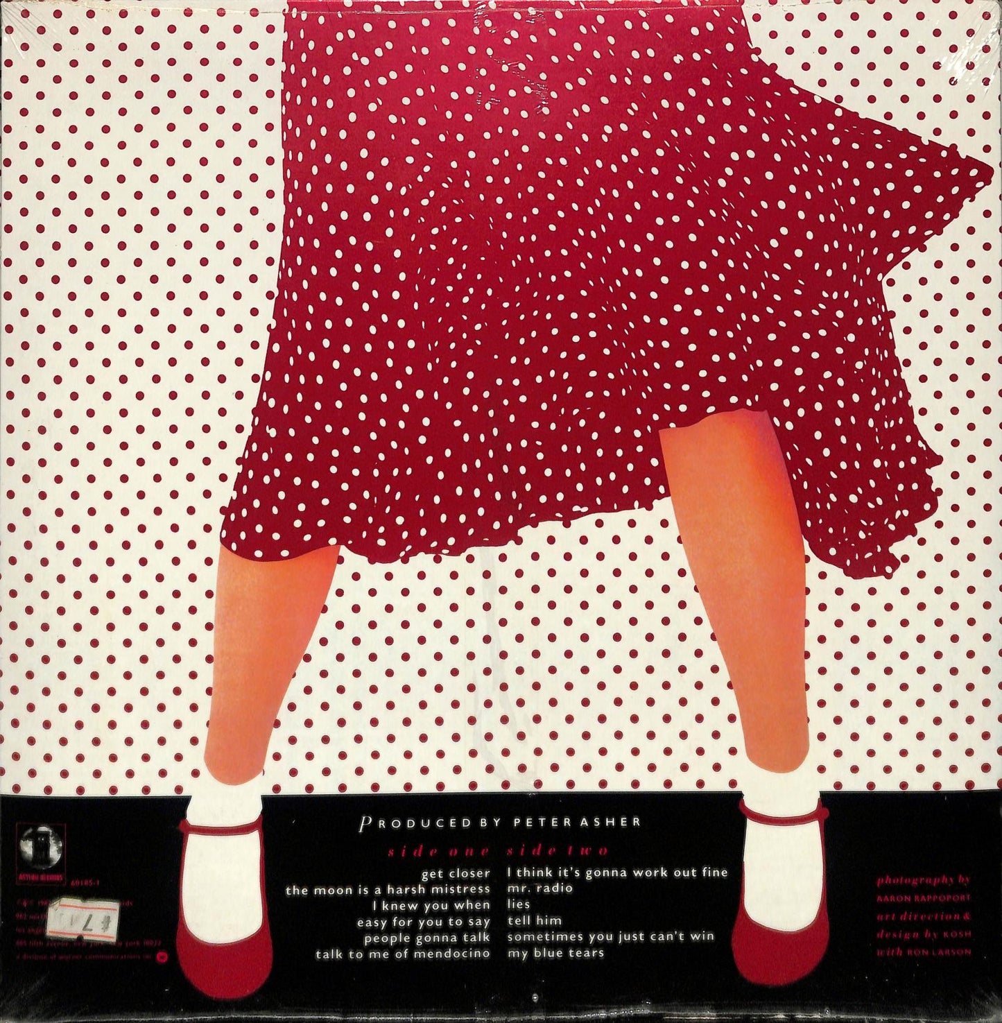 LINDA RONSTADT - Get Closer