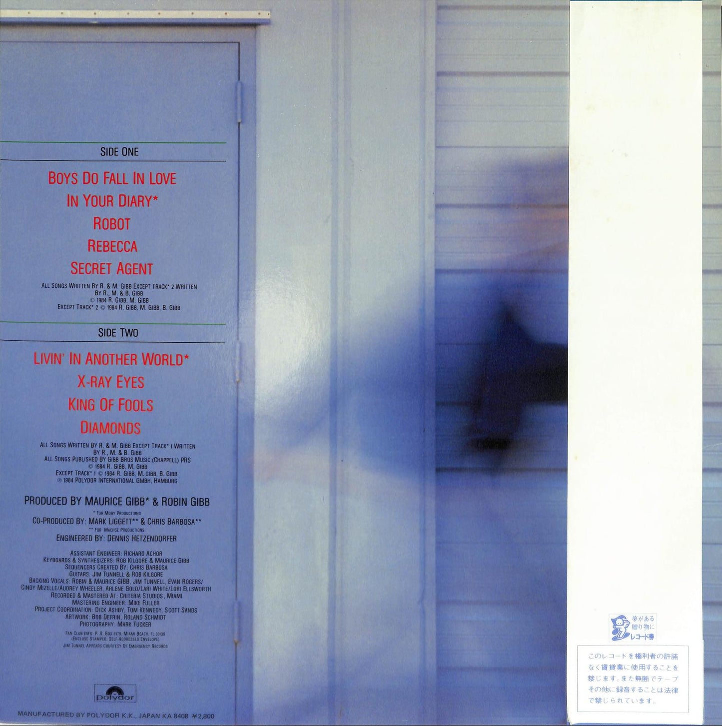 ROBIN GIBB - Secret Agent