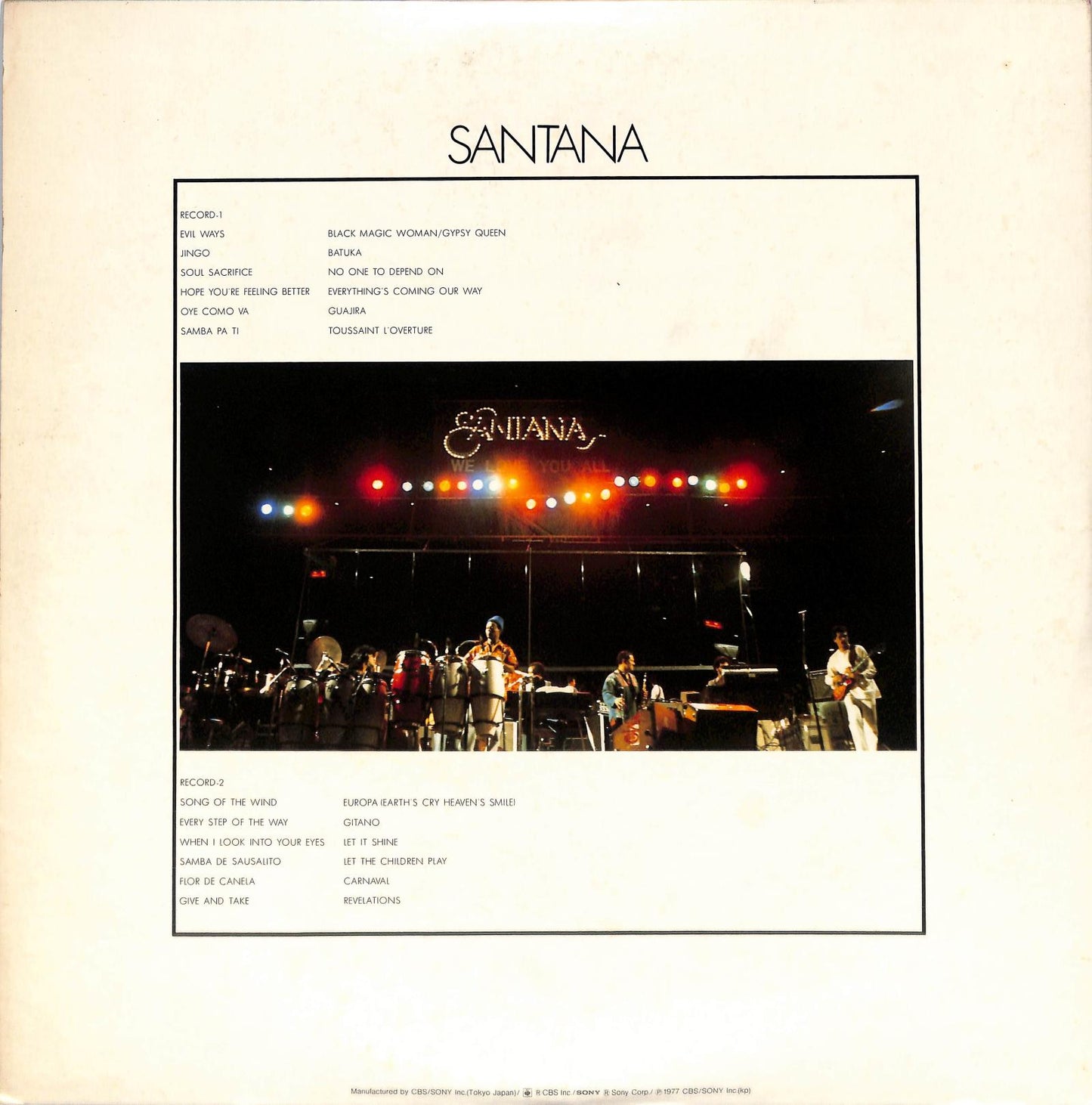 SANTANA - Golden Grand Prix 30