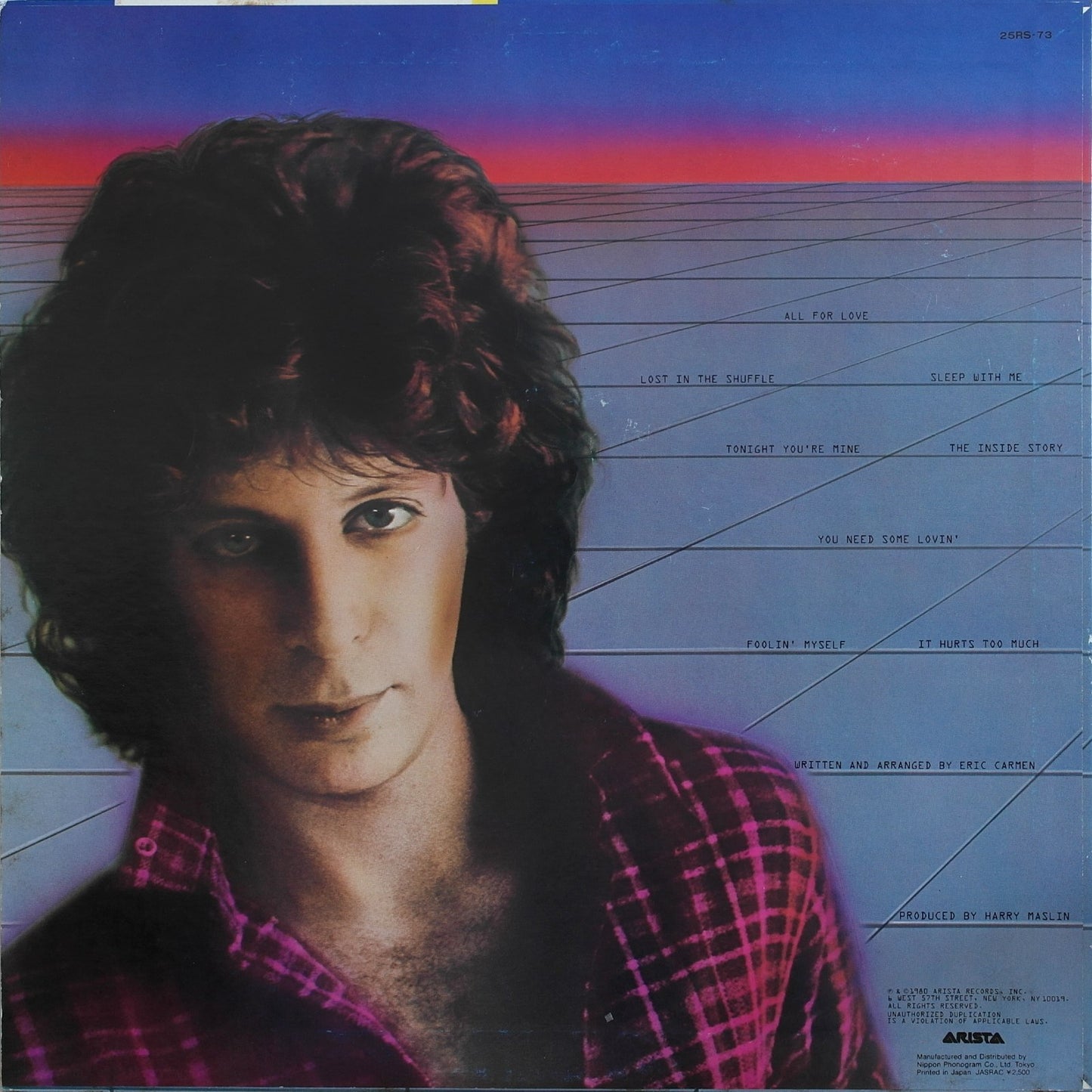 ERIC CARMEN - Tonight You're Mine