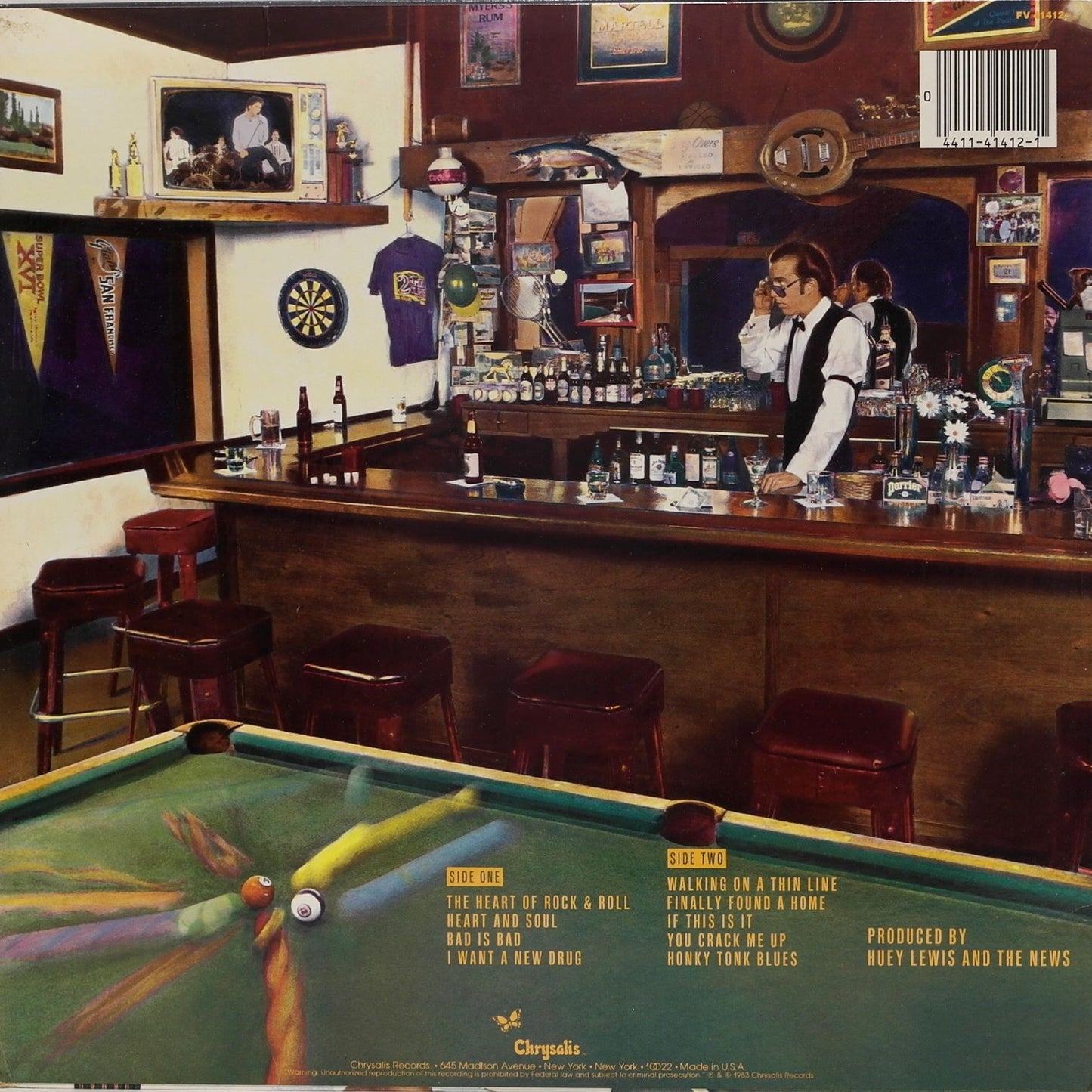 HUEY LEWIS AND THE NEWS - Sports