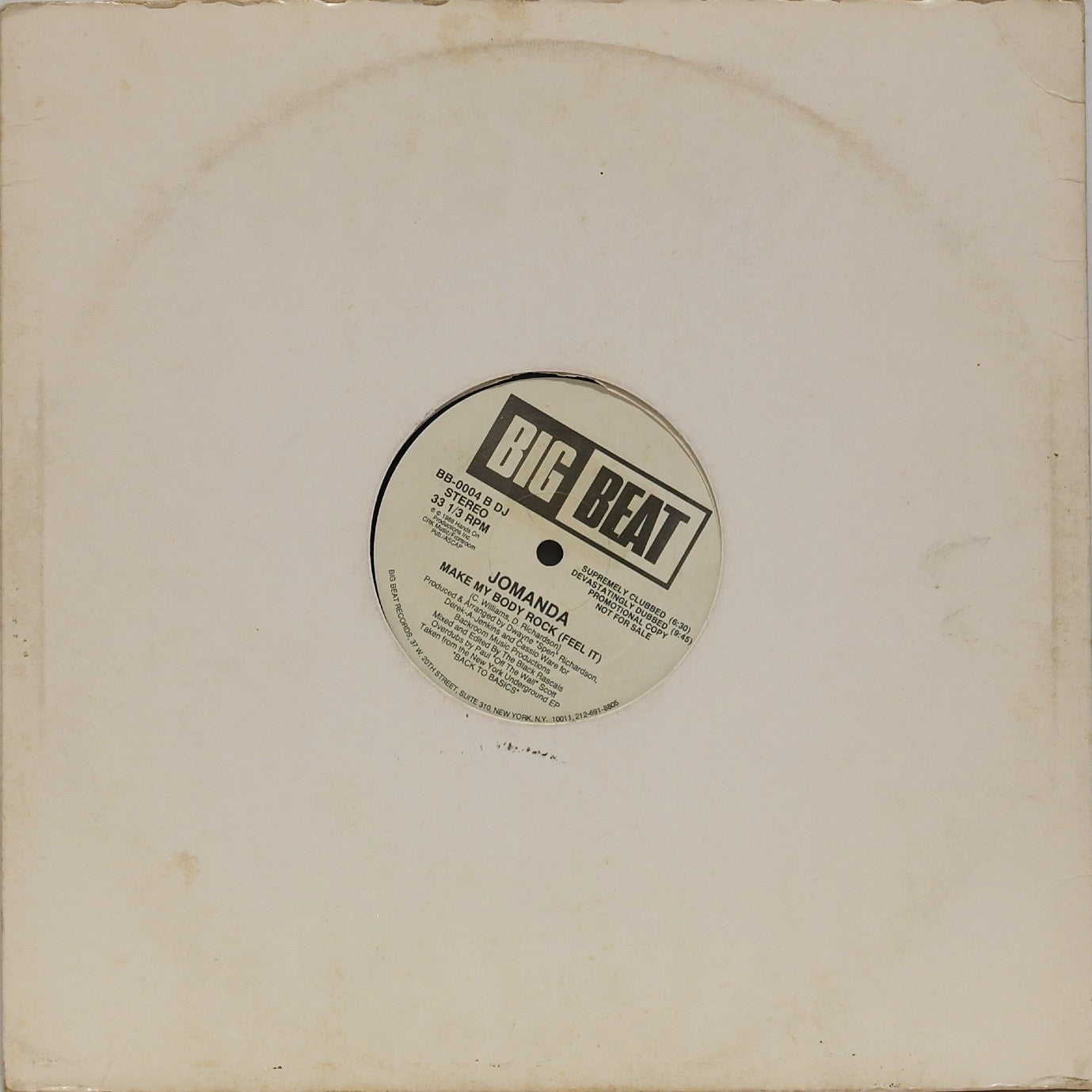 JOMANDA - Make My Body Rock (Feel It)