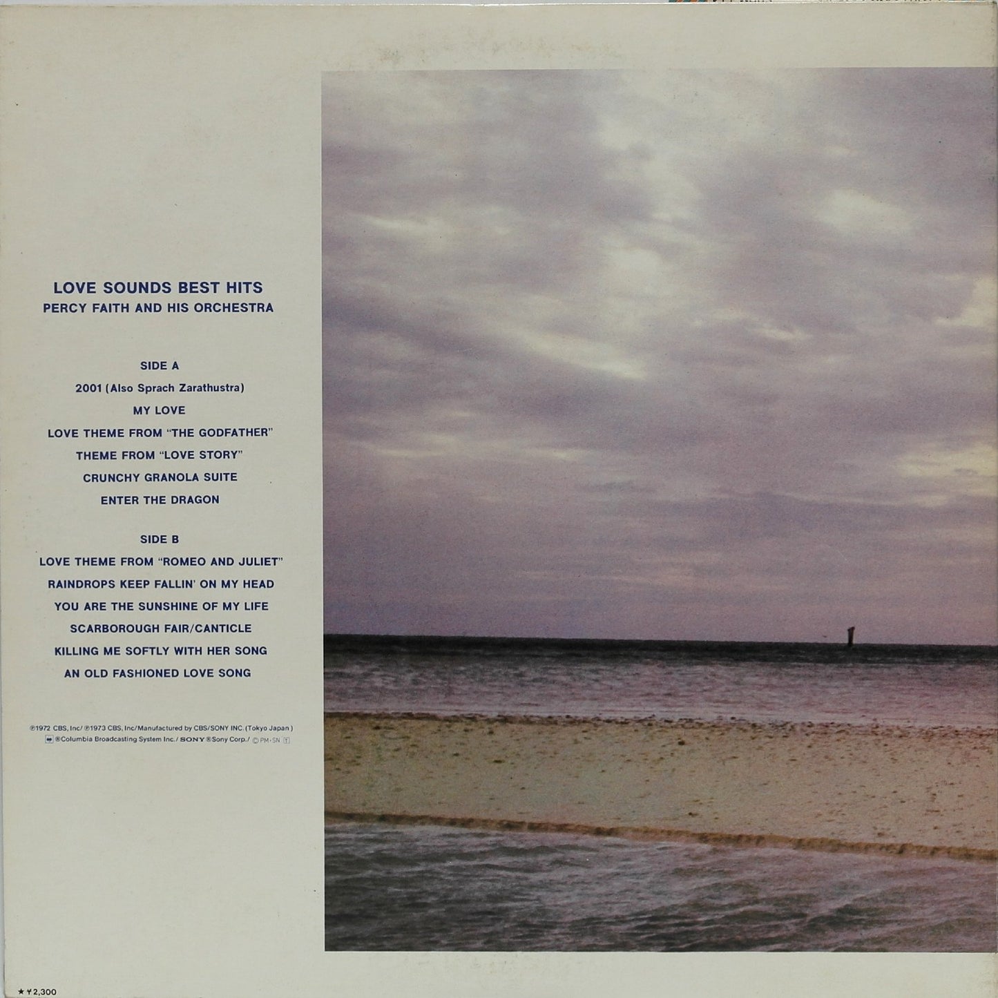 PERCY FAITH & HIS ORCHESTRA - Love Sounds Best Hits